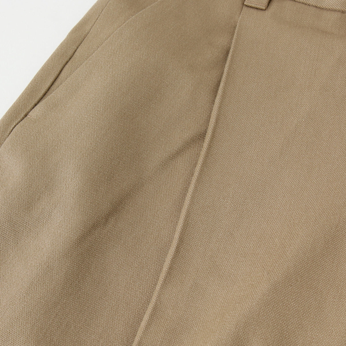 WOOL COTTON SERGE TROUSERS