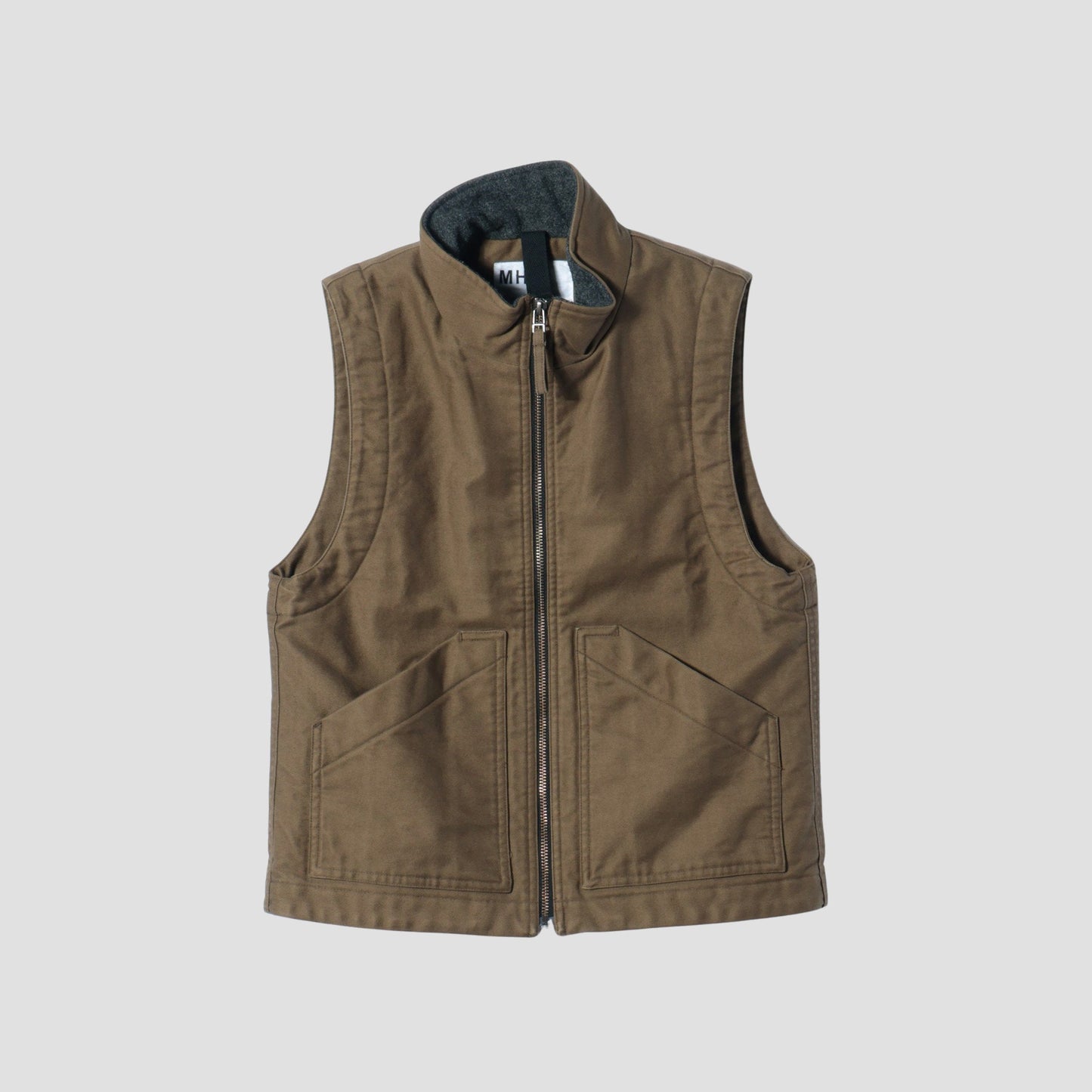 DRY COTTON MOLESKIN BLOUSON
