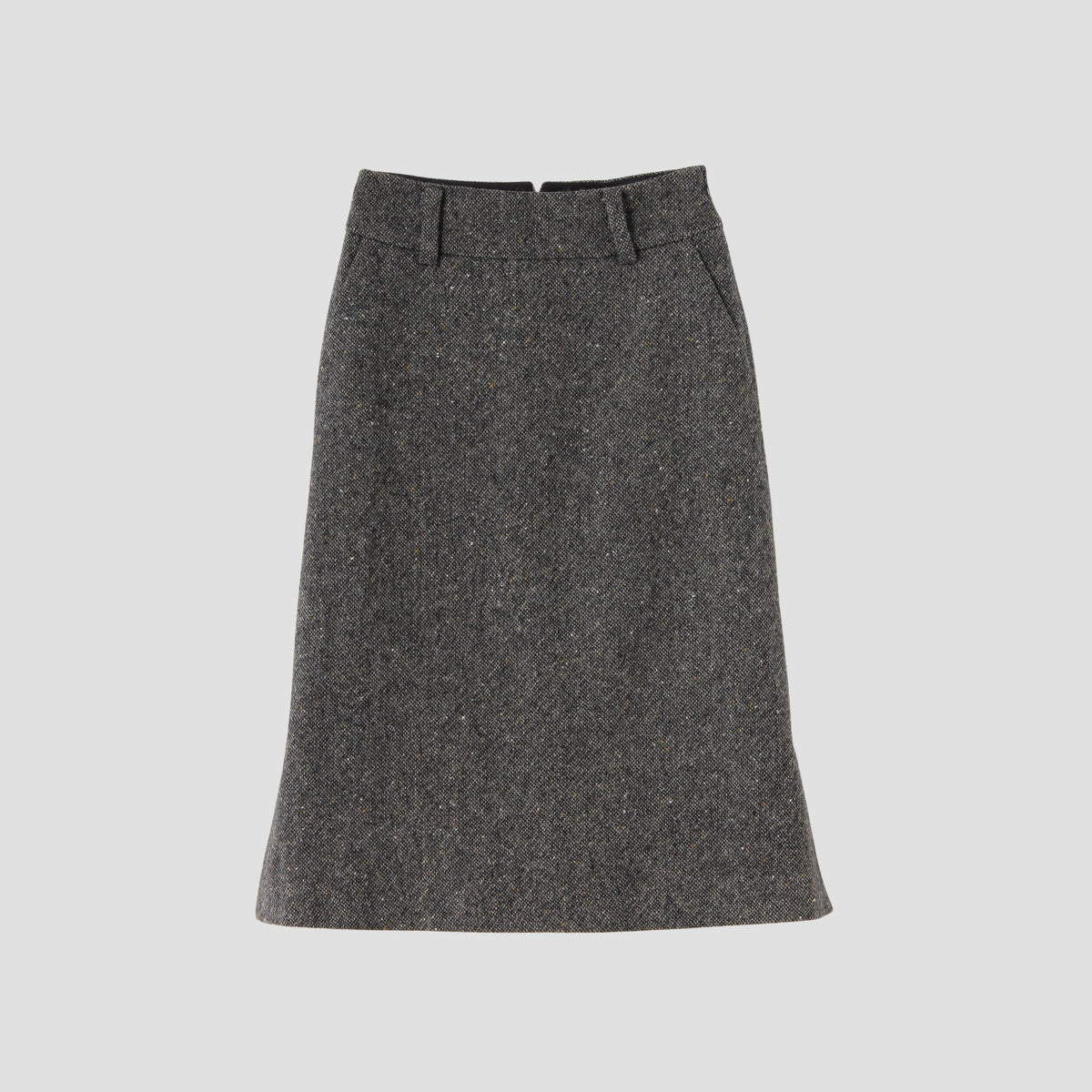 WOOL TWEED SKIRT
