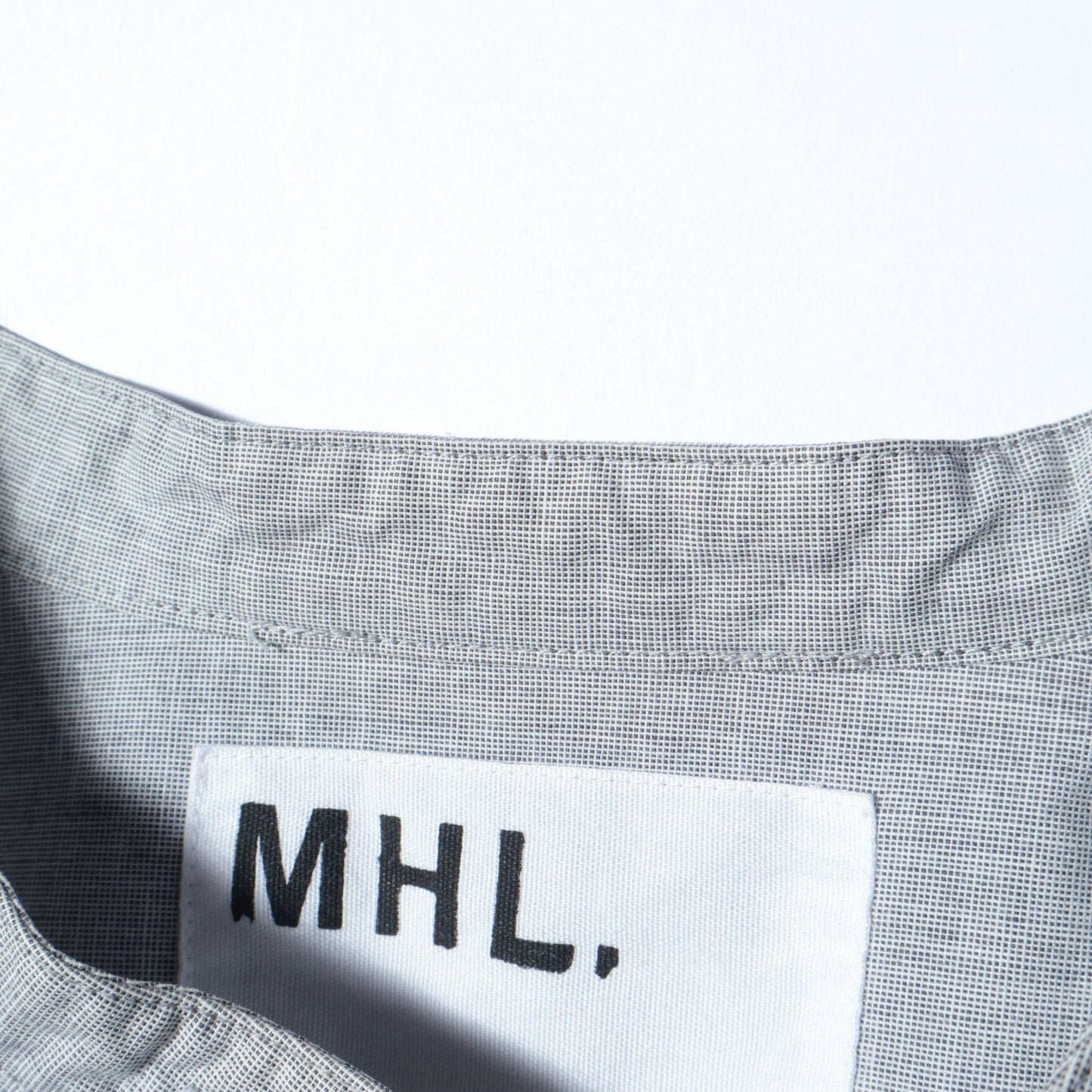DENSE COTTON END ON END SHIRT