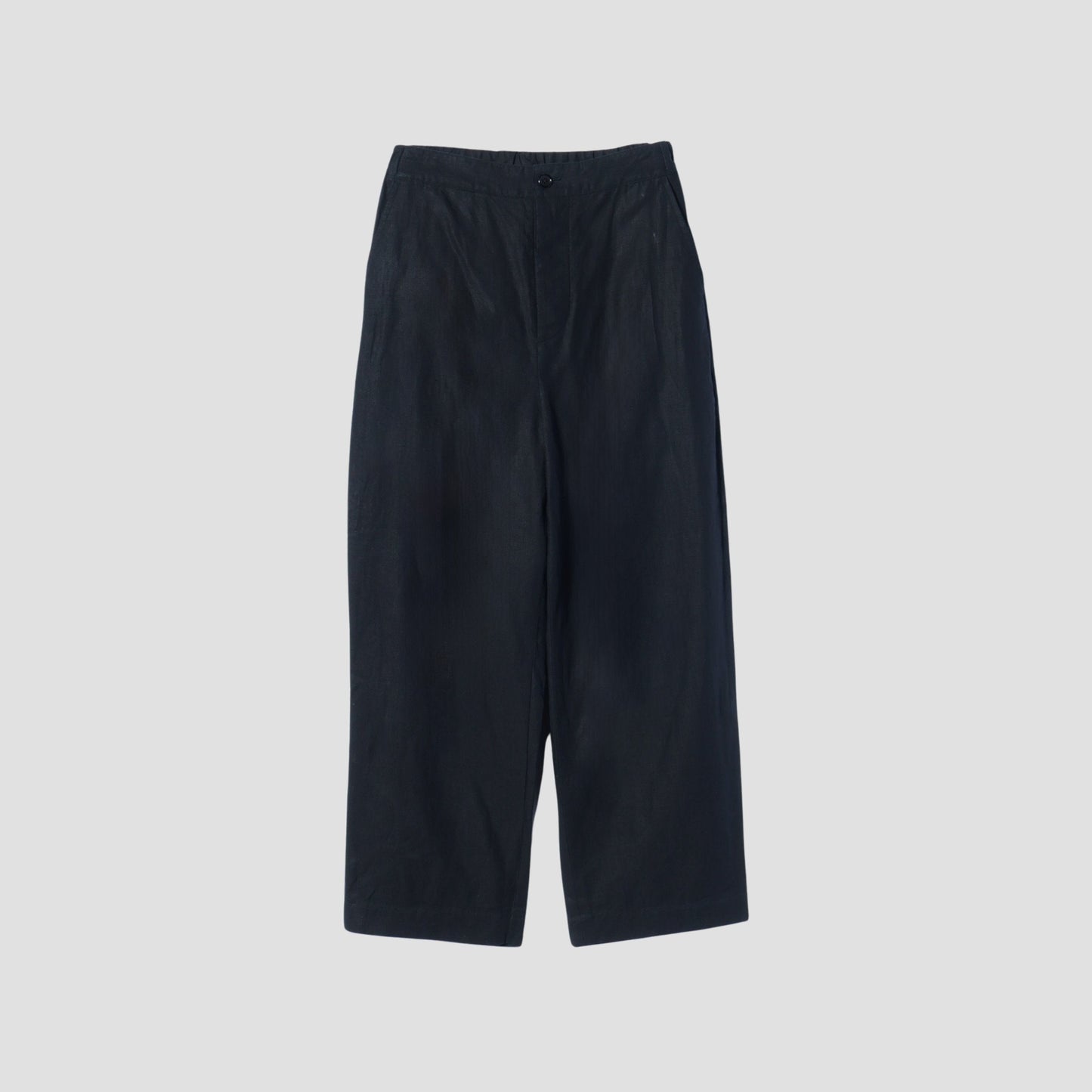 HIGH DENSE LINEN TROUSERS