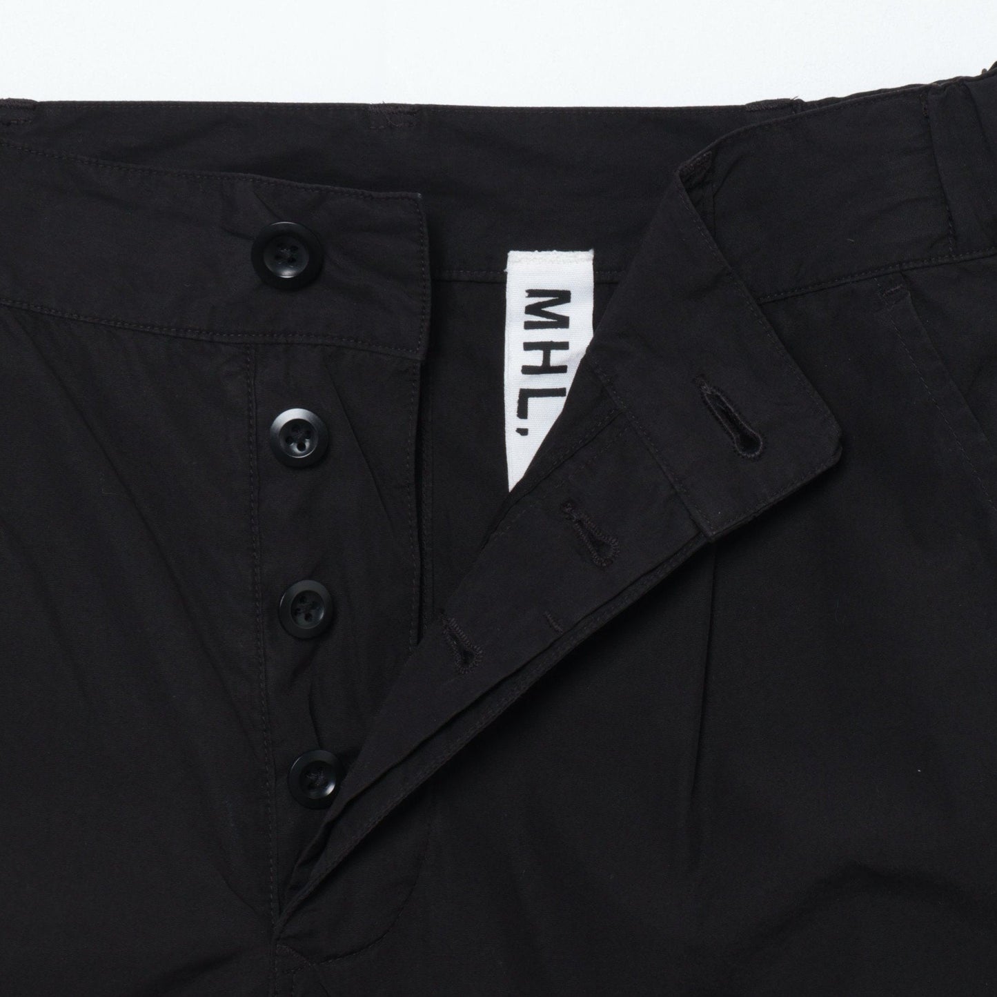 COMPACT TOUGH COTTON POPLIN TROUSERS