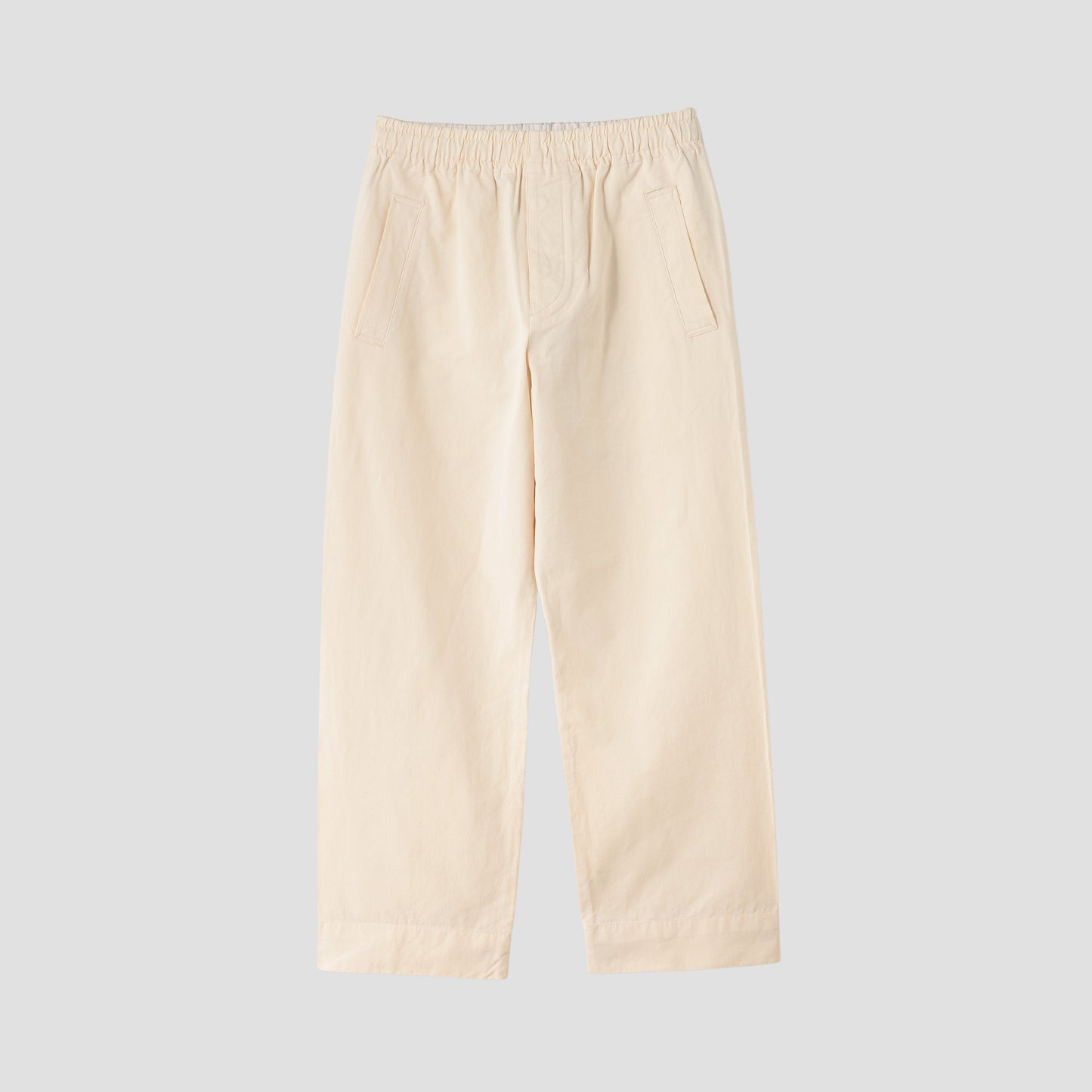 DRY COTTON LINEN TROUSERS
