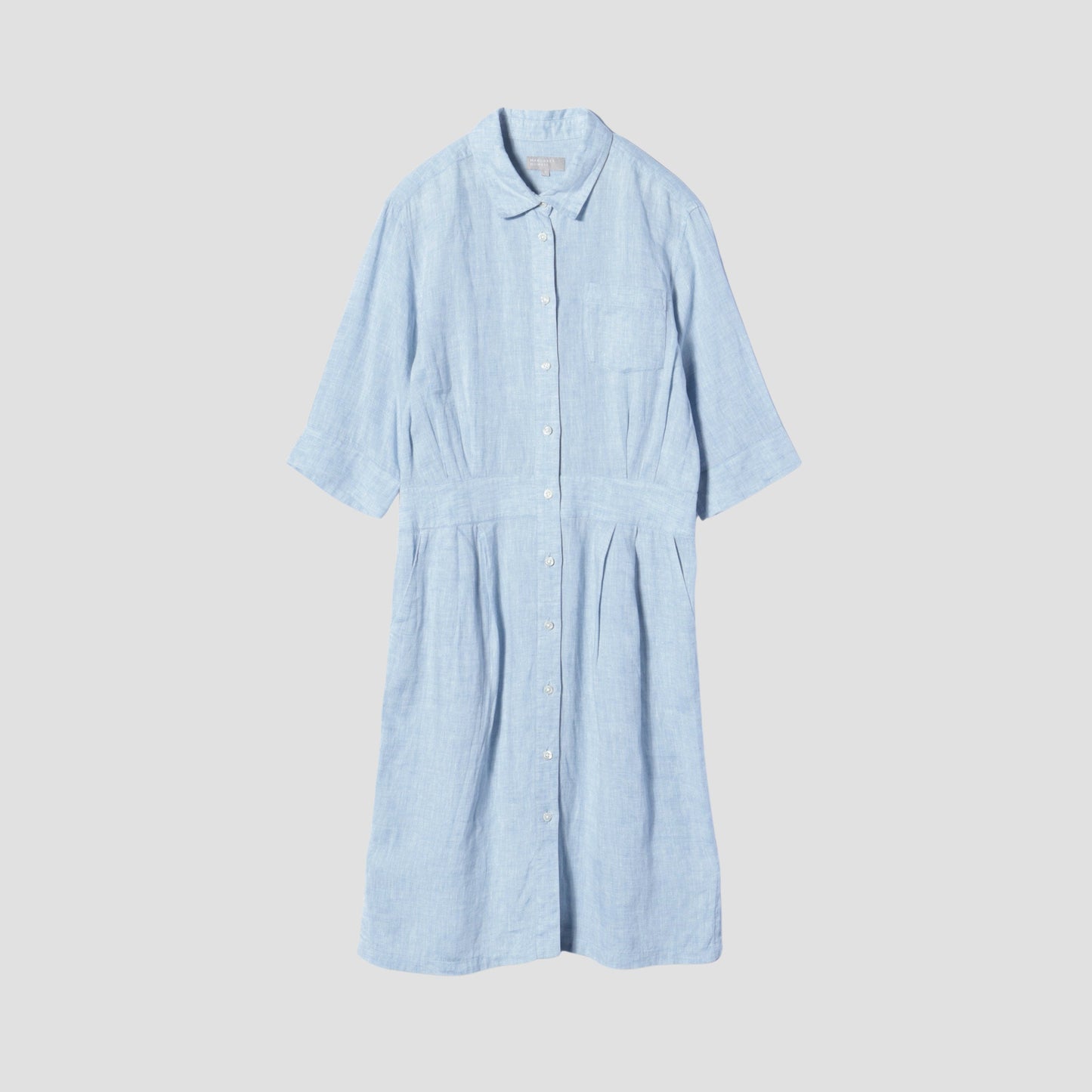 CHAMBRAY LINEN DRESS