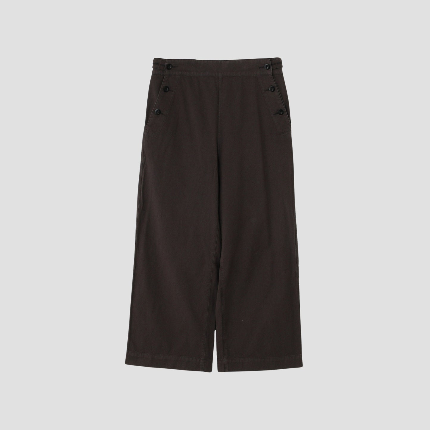 ROUGH COTTON CANVAS TROUSERS