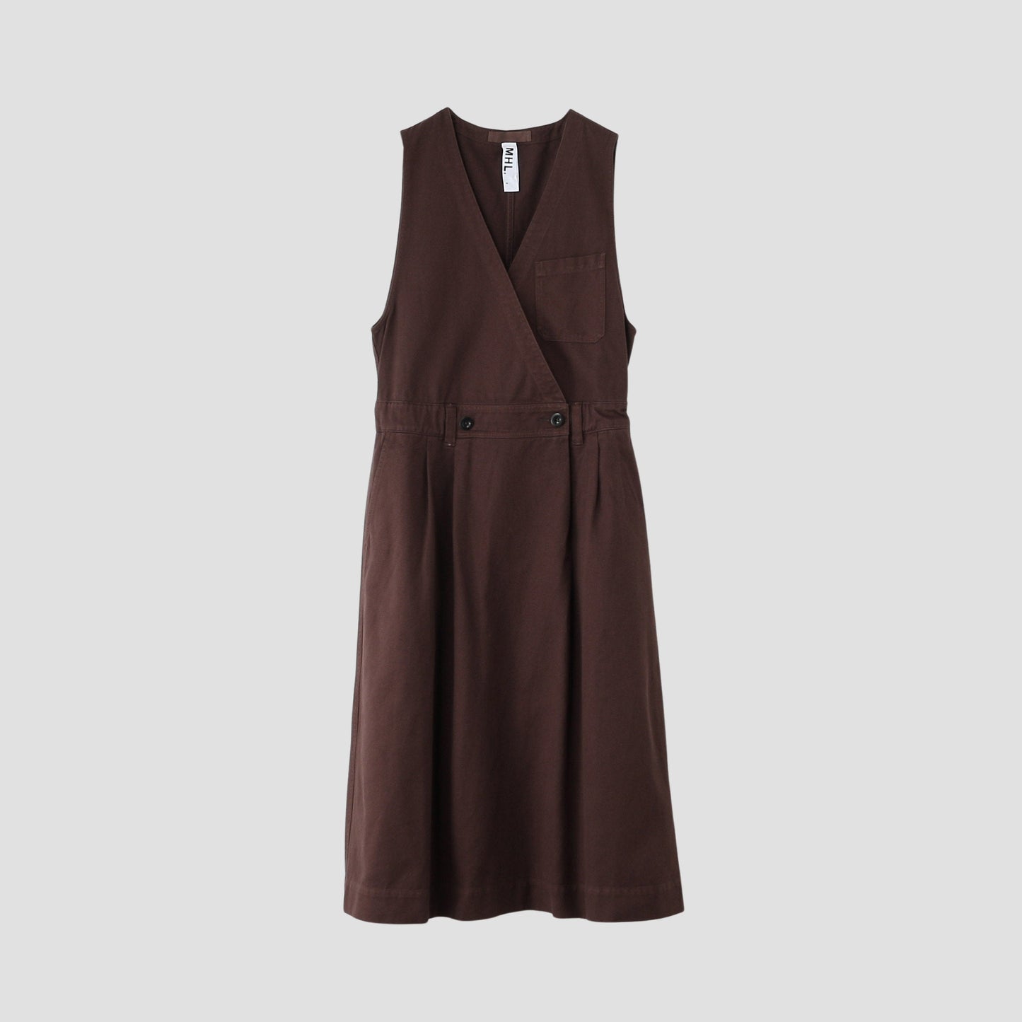 SOFT TWISTED YARN COTTON DRESS