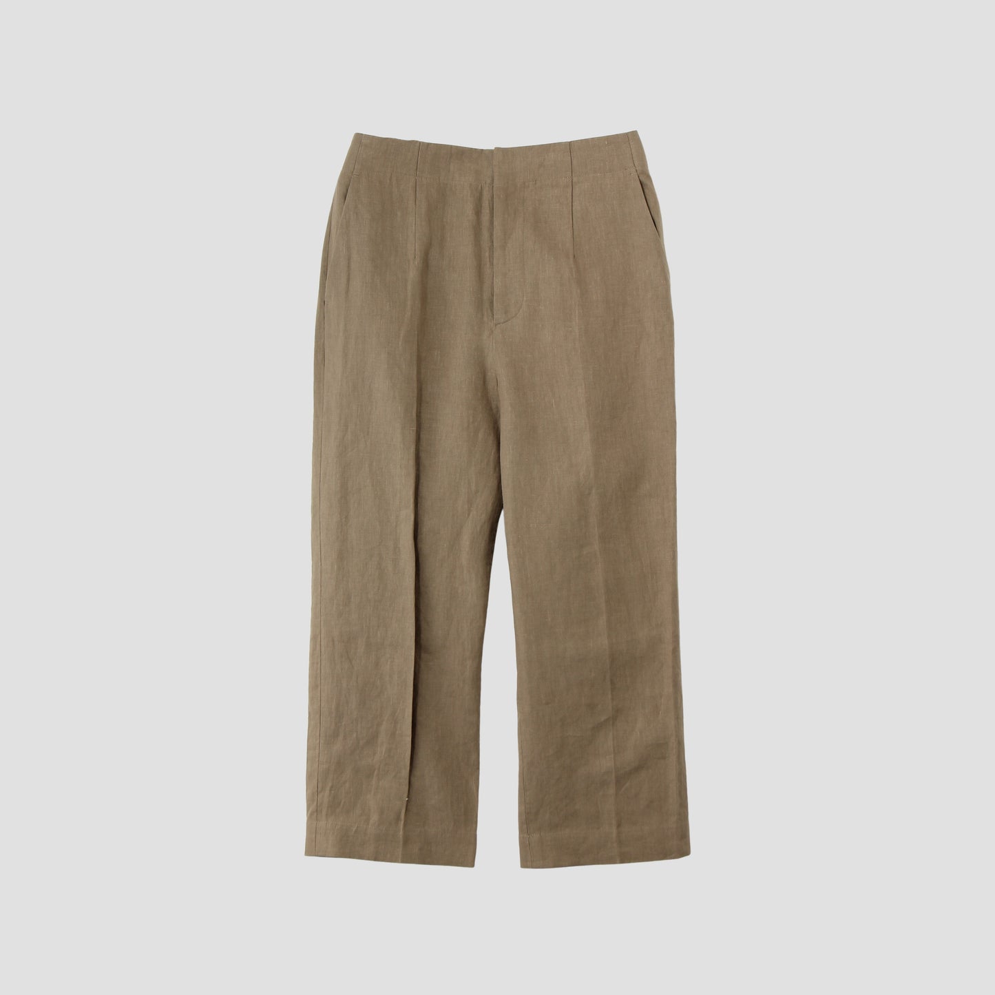 PLAIN LINEN TROUSERS