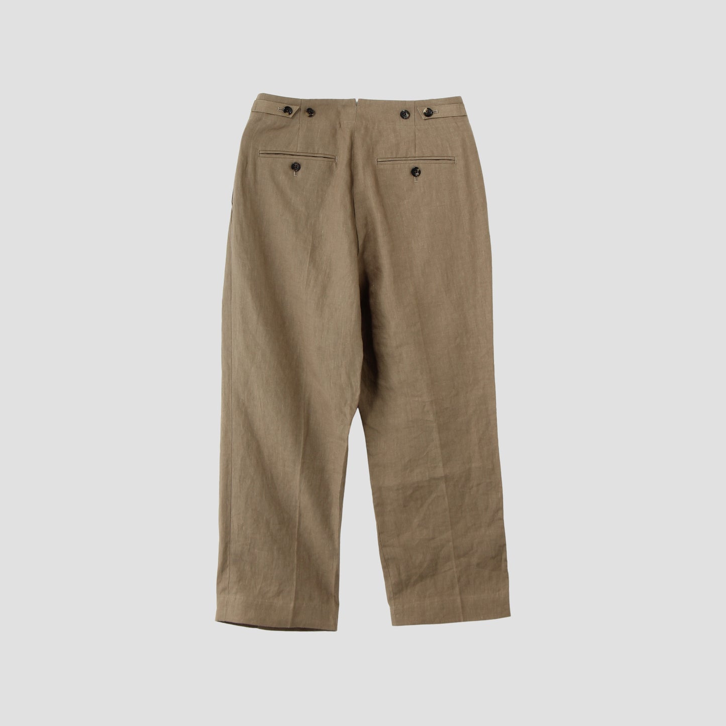 PLAIN LINEN TROUSERS