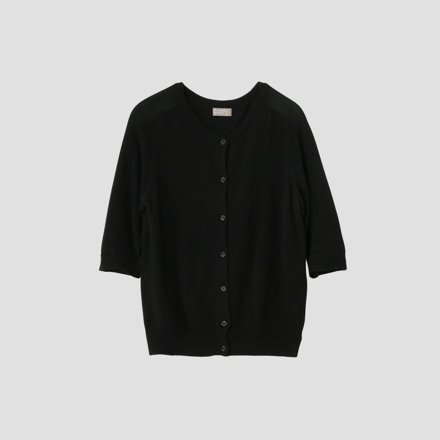 LINEN COTTON SILK CARDIGAN KNIT