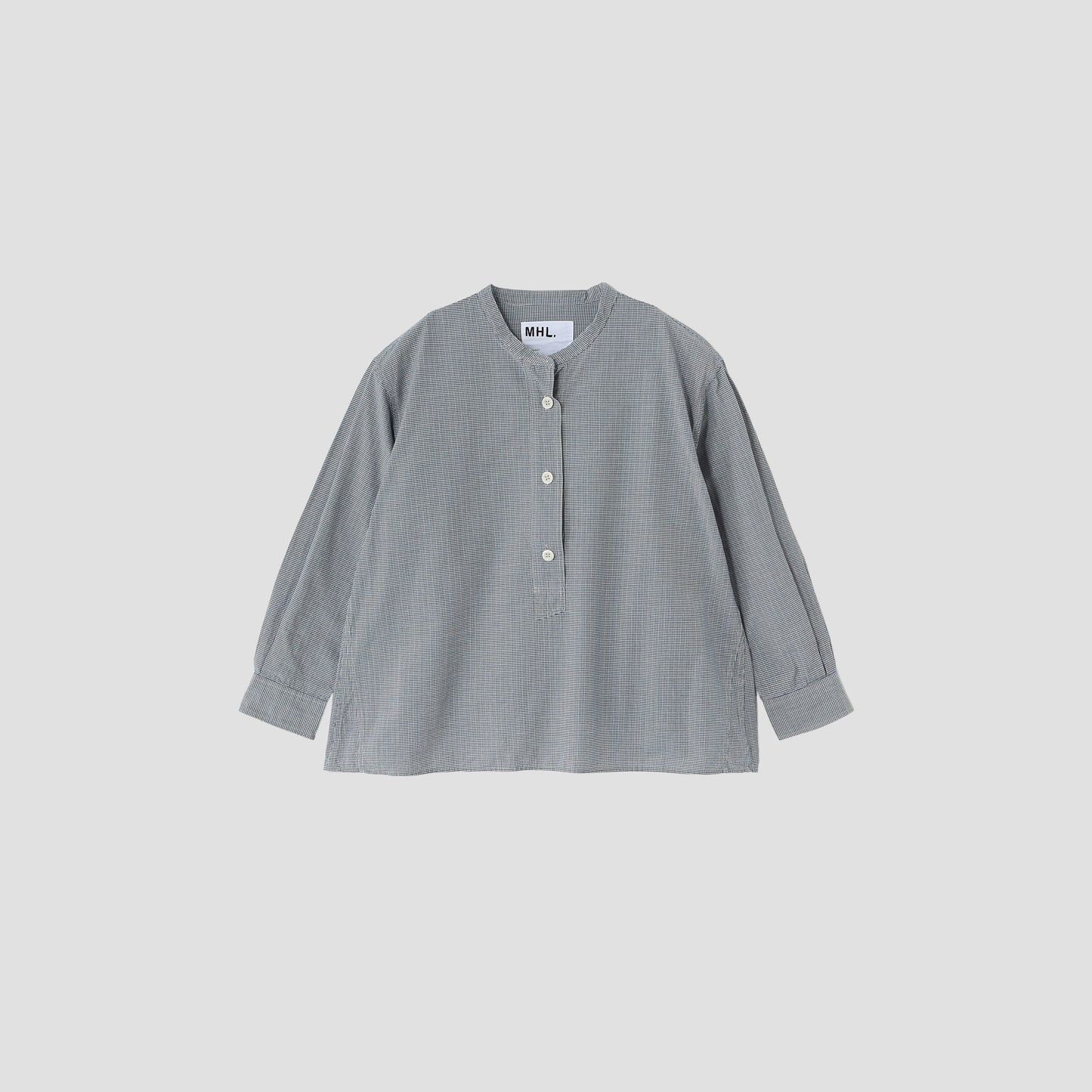 TINY GINGHAM COTTON SHIRT