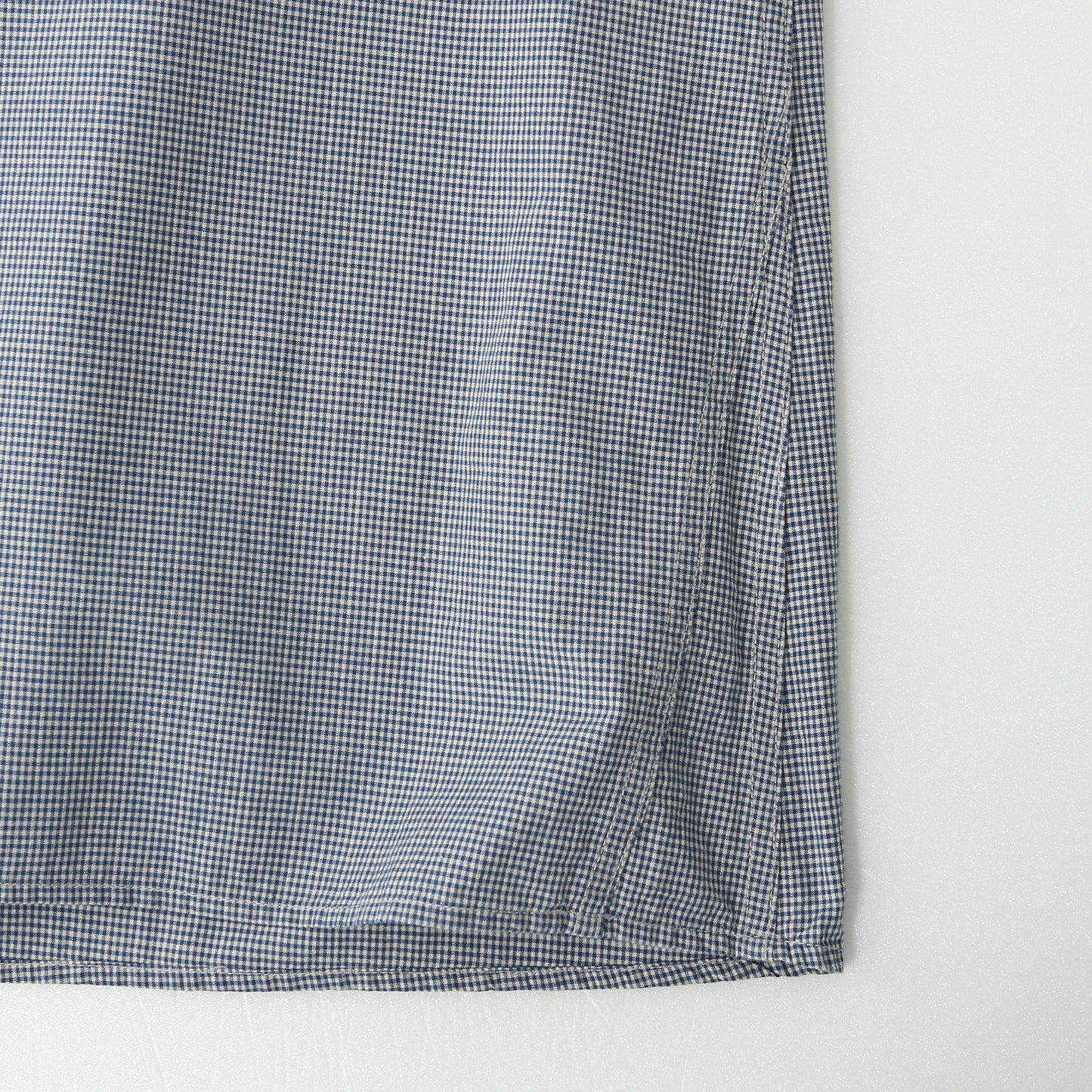 TINY GINGHAM COTTON SHIRT