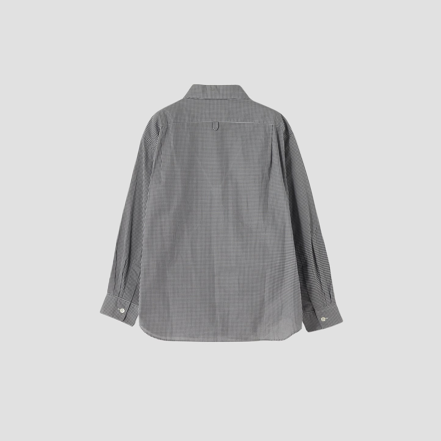 SUPERFINE COTTON GINGHAM SHIRT