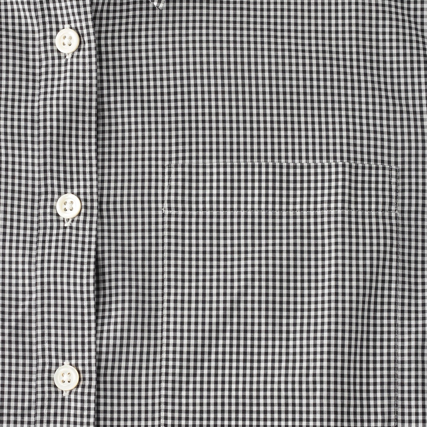 SUPERFINE COTTON GINGHAM SHIRT