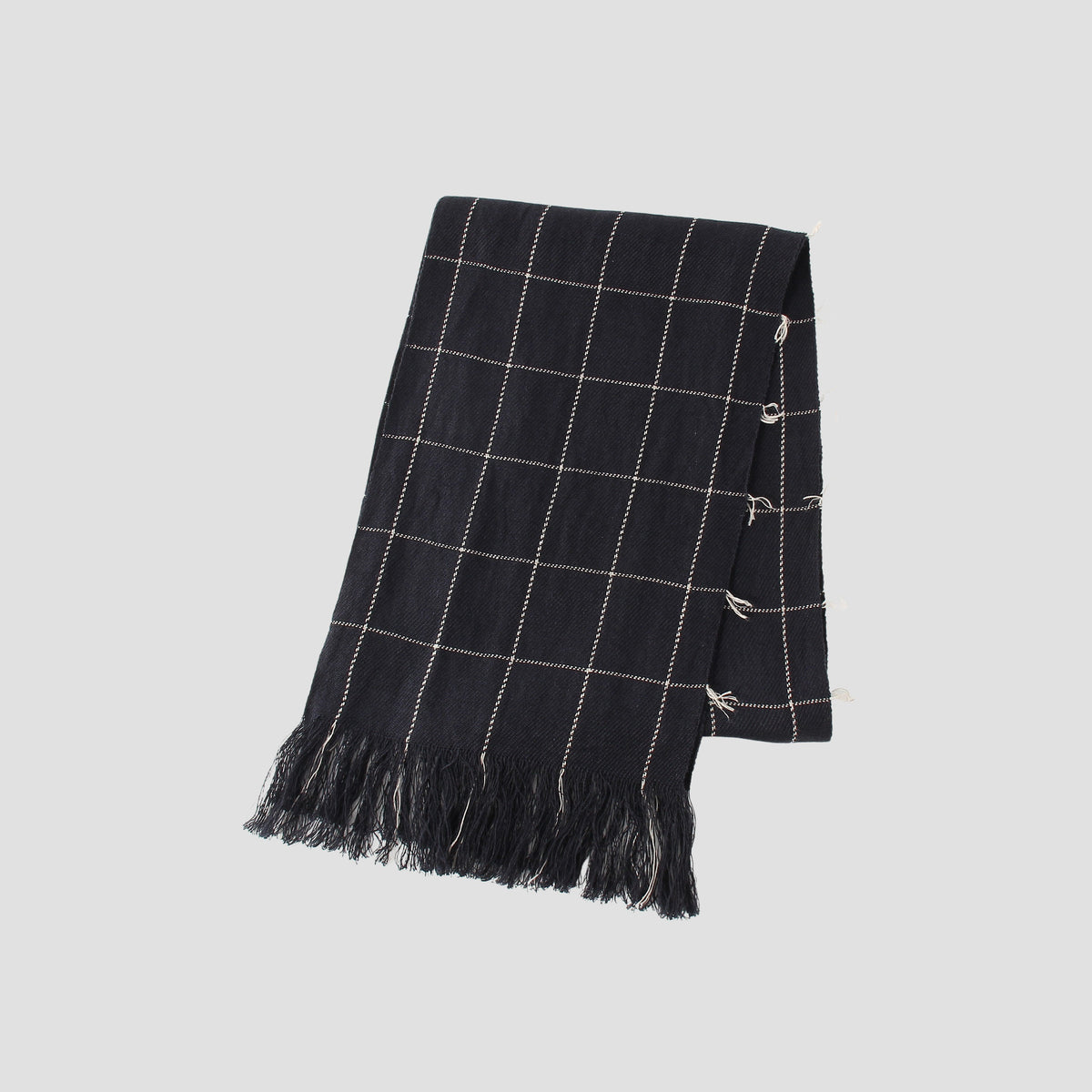 OVERSIZED GRAPH CHECK SCARF