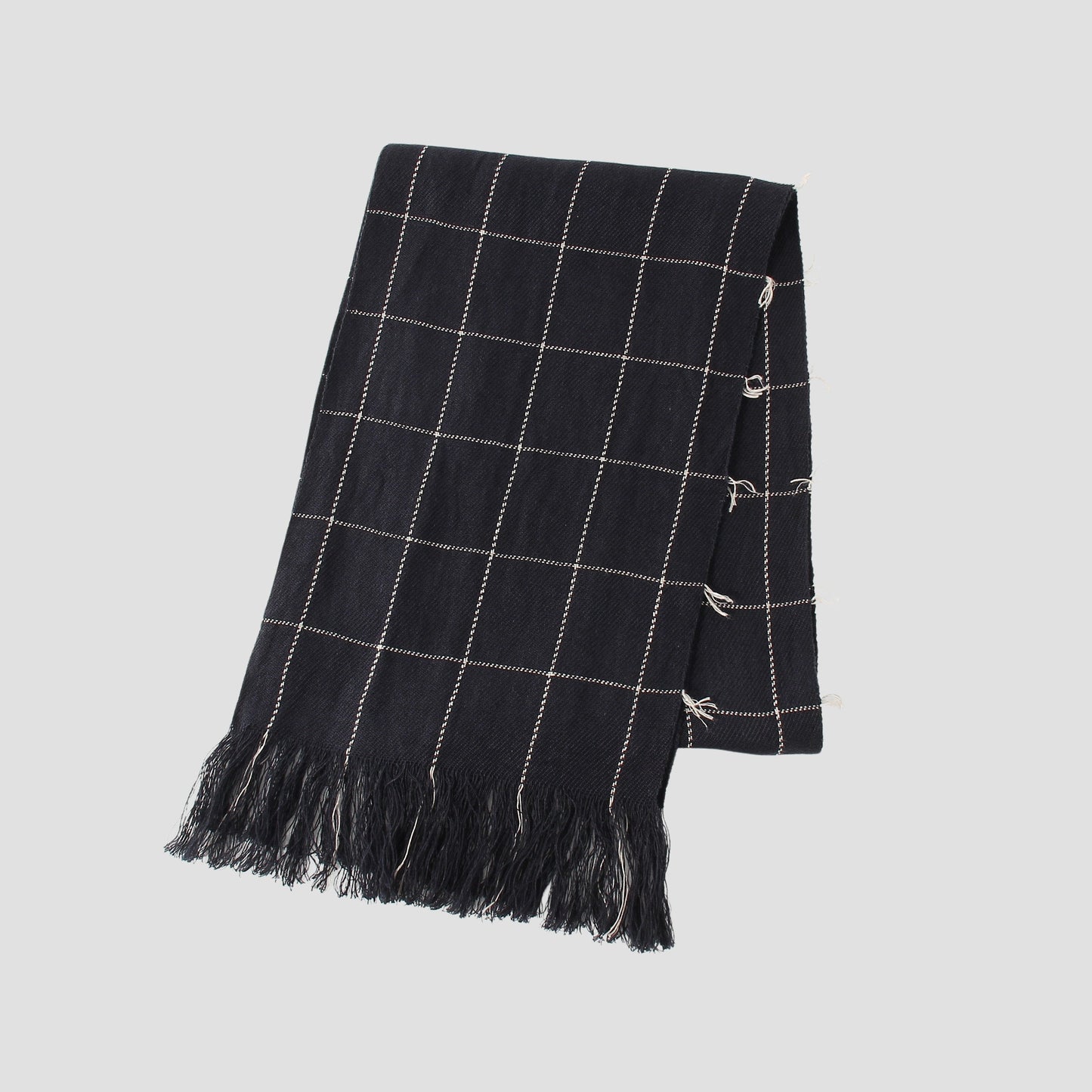 OVERSIZED GRAPH CHECK SCARF