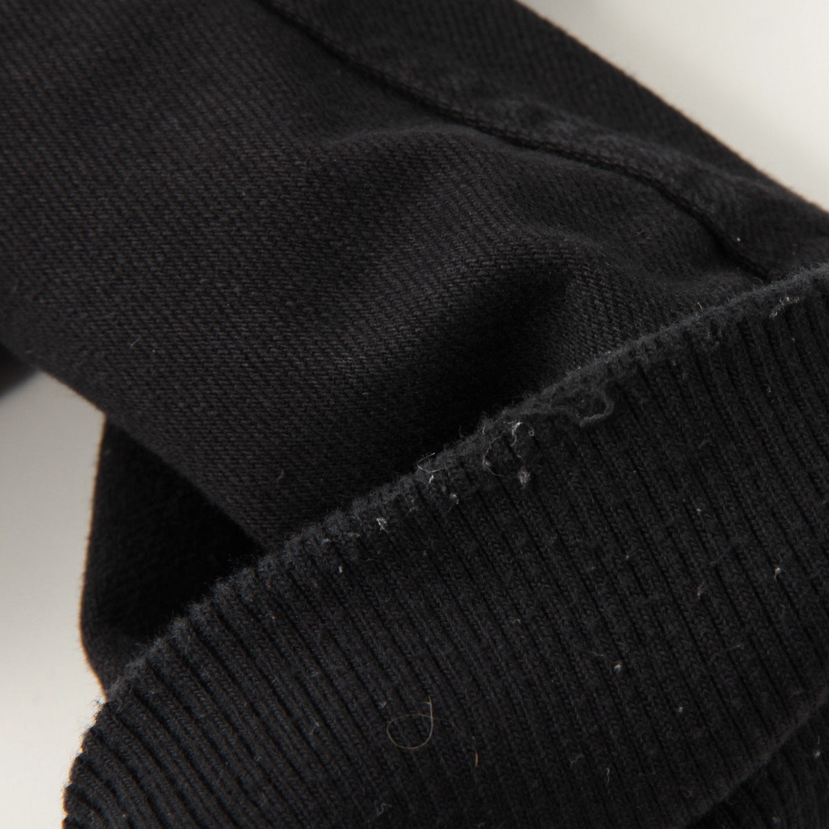 WORN COTTON DRILL TROUSERS