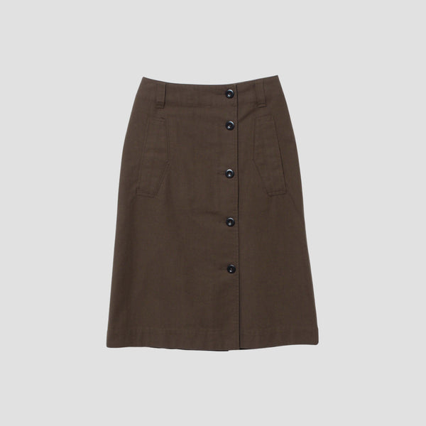 WORKWEAR COTTON TWILL SKIRT