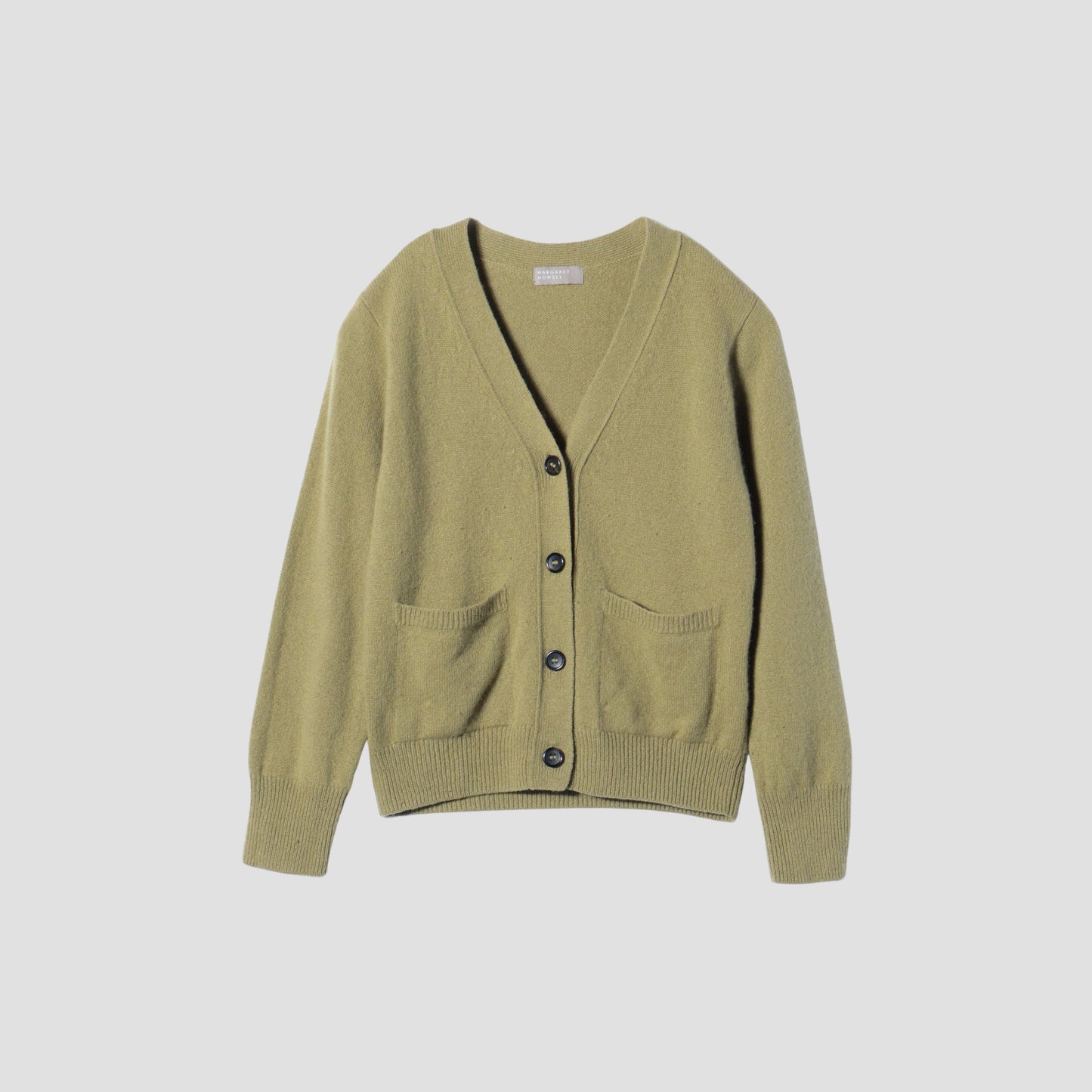 TWISTED CASHMERE WOOL CARDIGAN KNIT