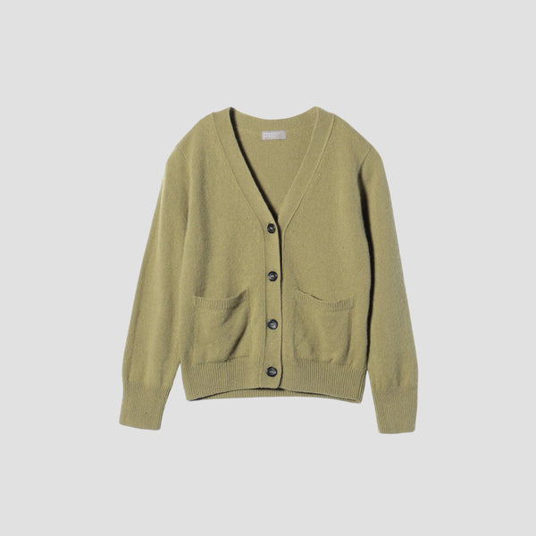 TWISTED CASHMERE WOOL CARDIGAN KNIT