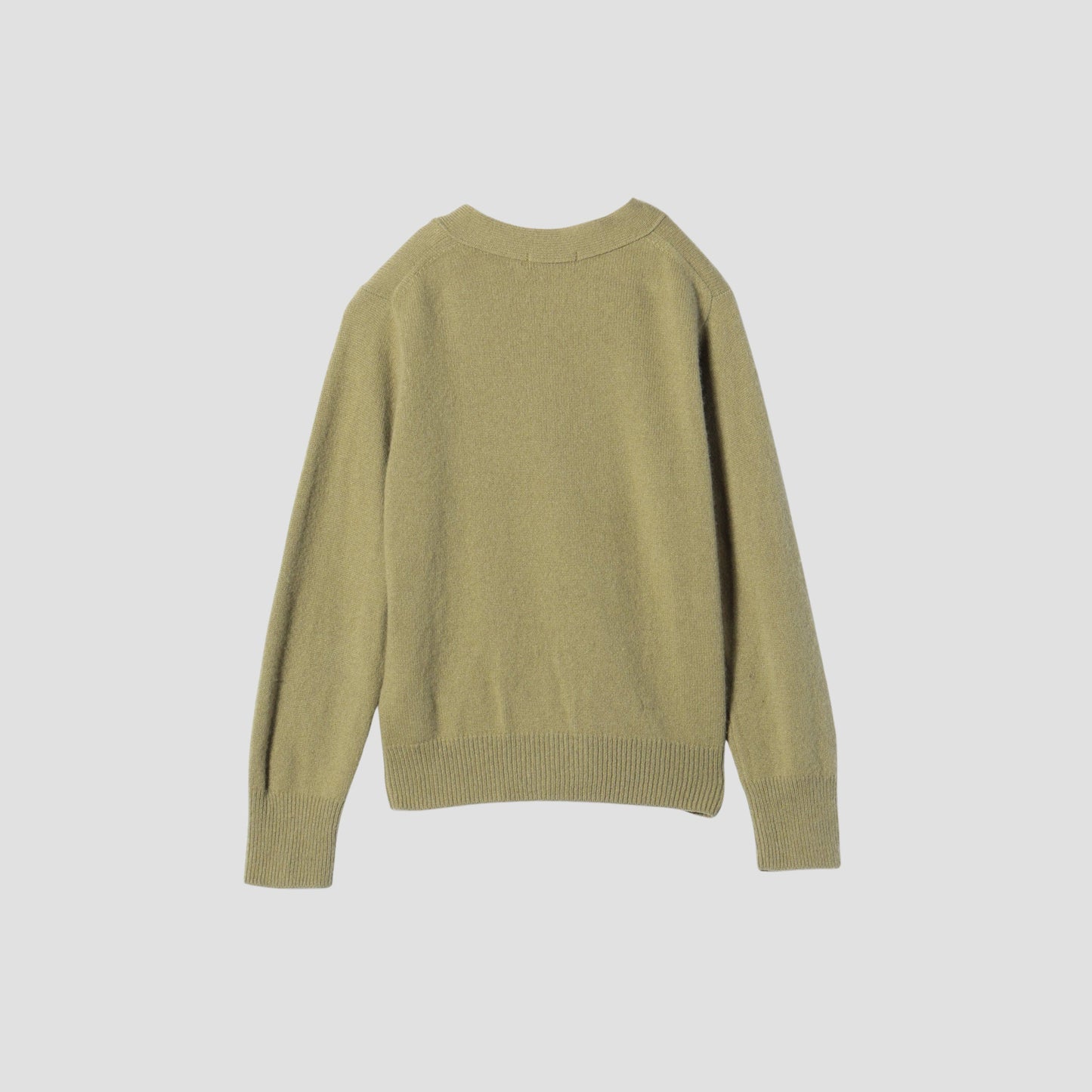 TWISTED CASHMERE WOOL CARDIGAN KNIT