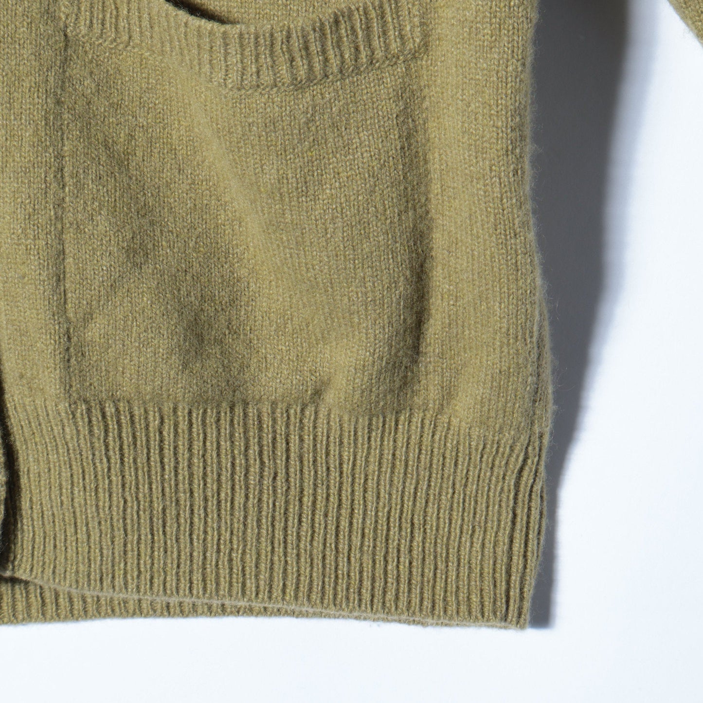 TWISTED CASHMERE WOOL CARDIGAN KNIT