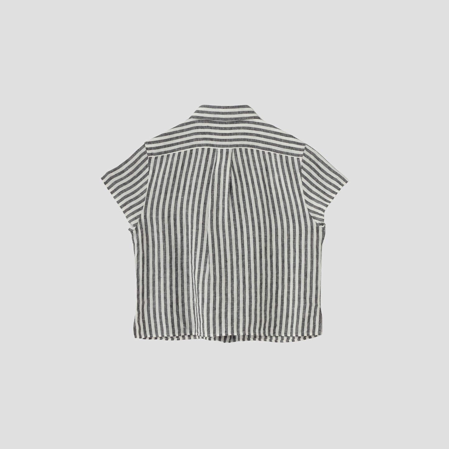 BLACK&WHITE SHIRTING LINEN