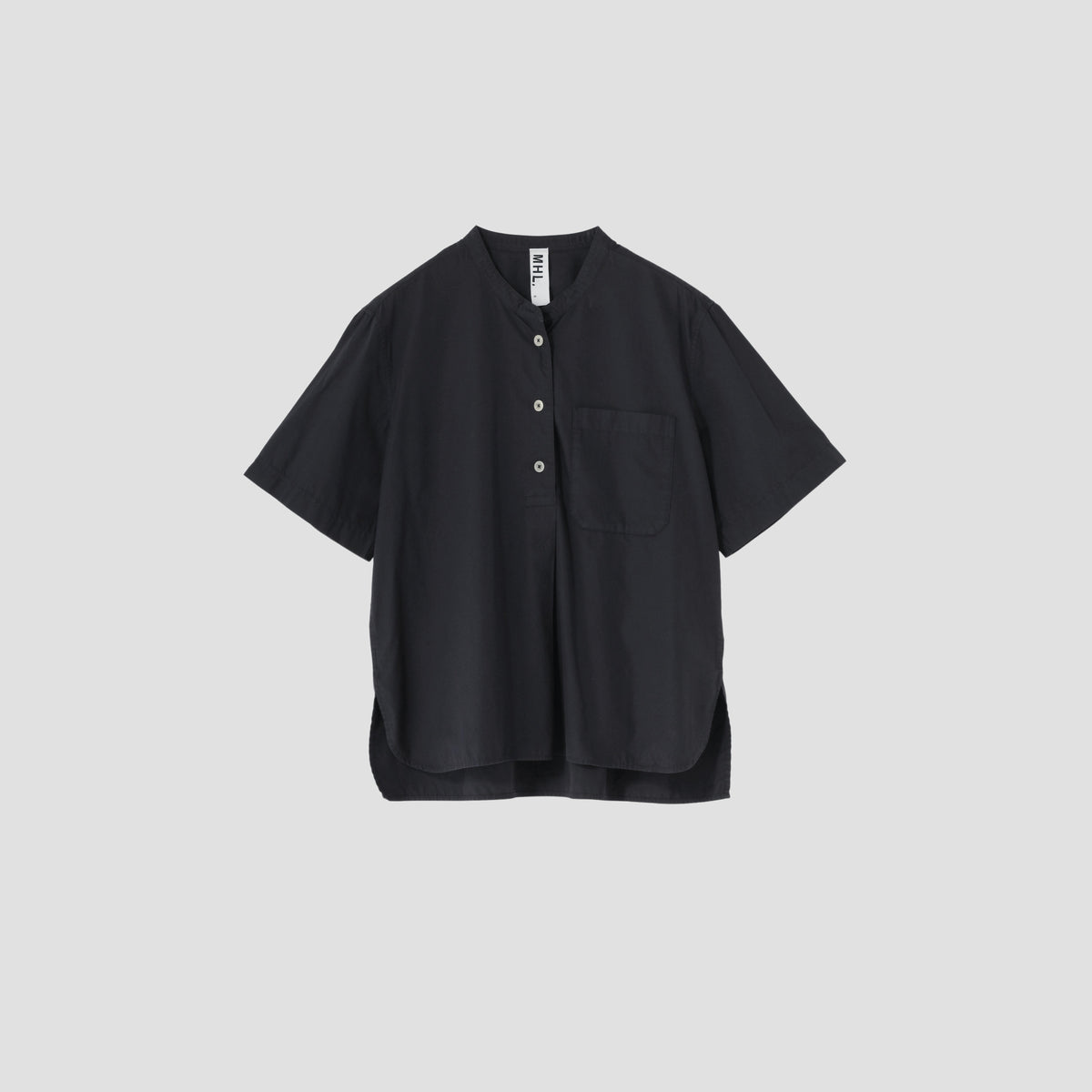 GARMENT DYE BASIC POPLIN SHIRT