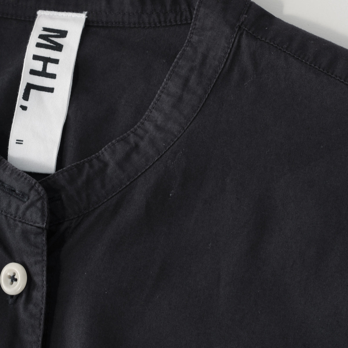 GARMENT DYE BASIC POPLIN SHIRT