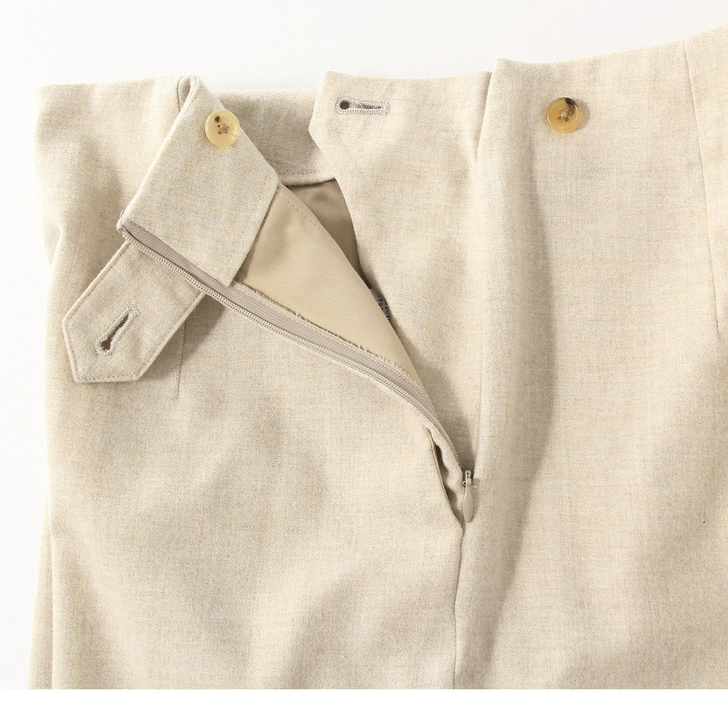 LIGHT FLANNEL TROUSERS
