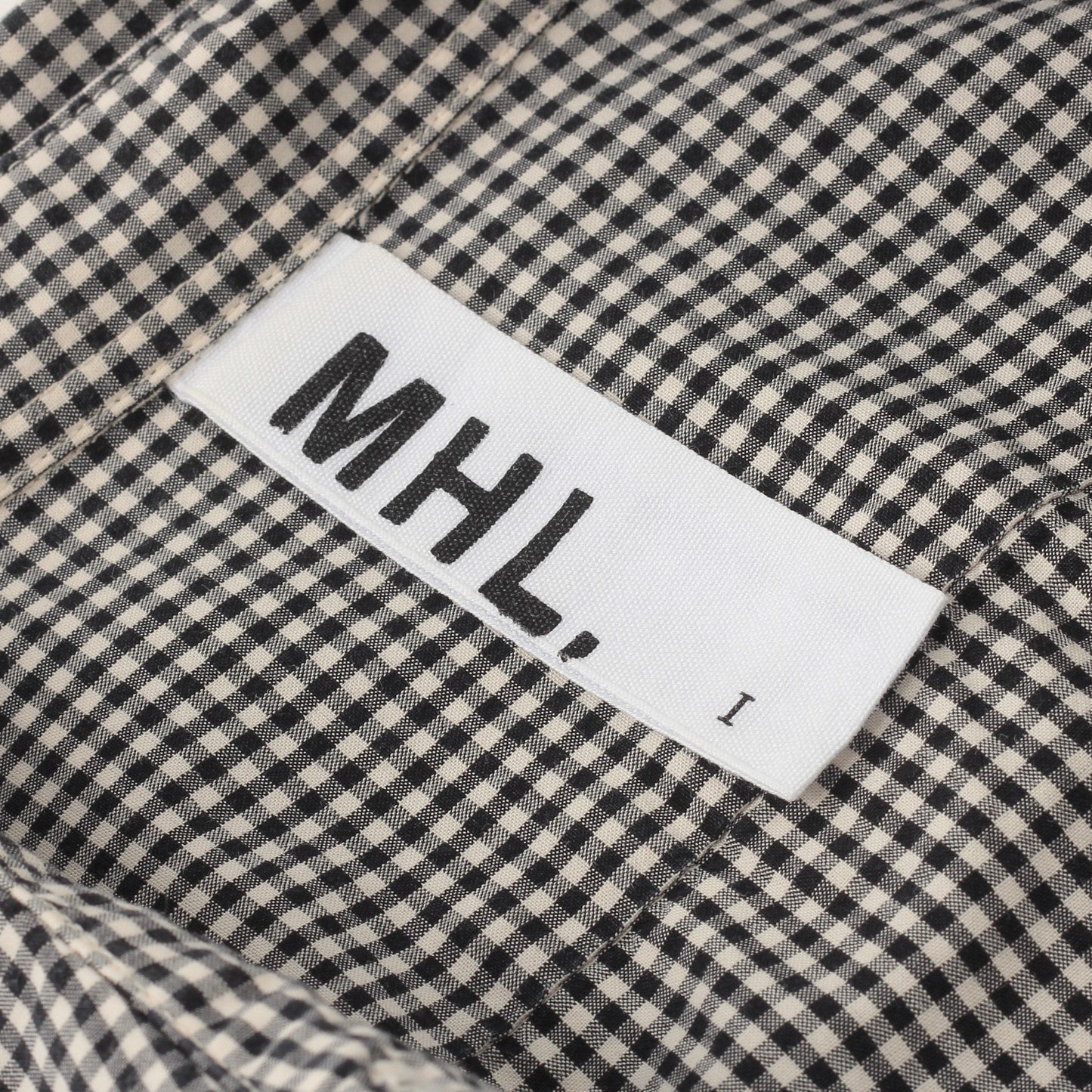 BASIC GINGHAM SHIRT