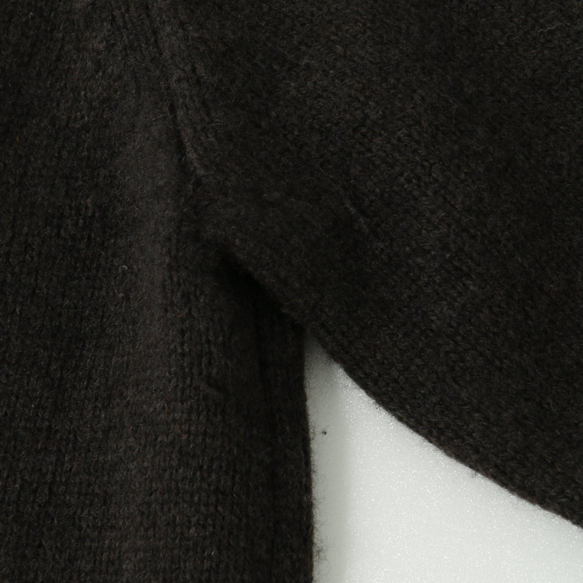 CONTRAST V NECK JUMPER KNIT