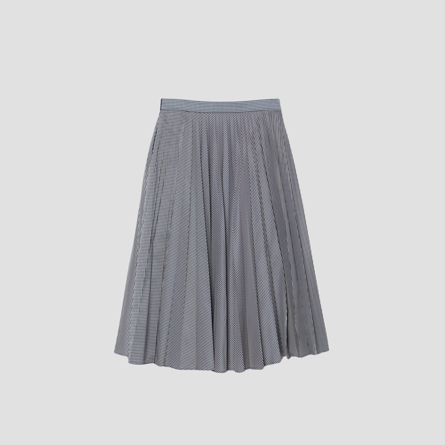 GINGHAM CHECK BLEND SKIRT