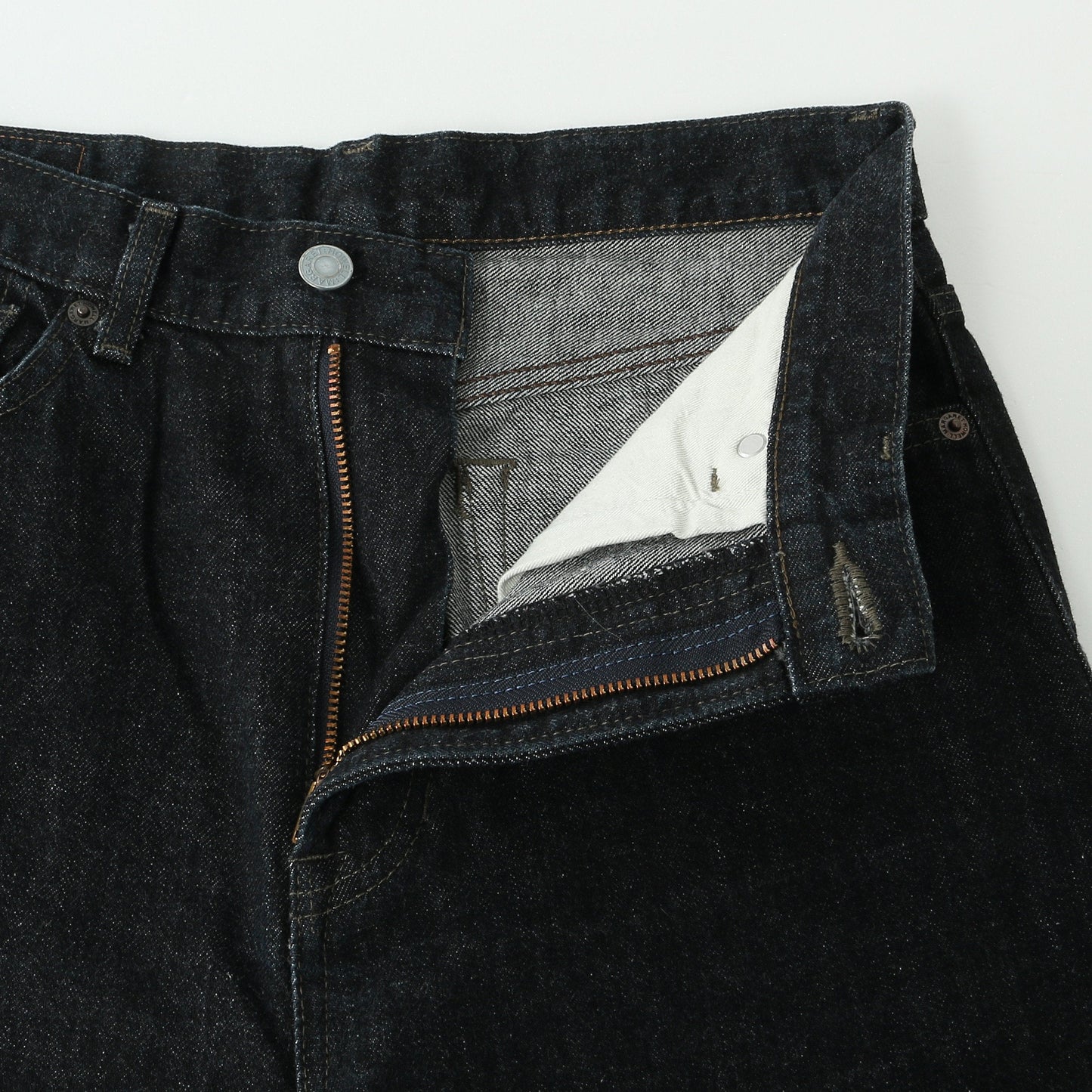 MID WEIGHT DENIM TROUSERS