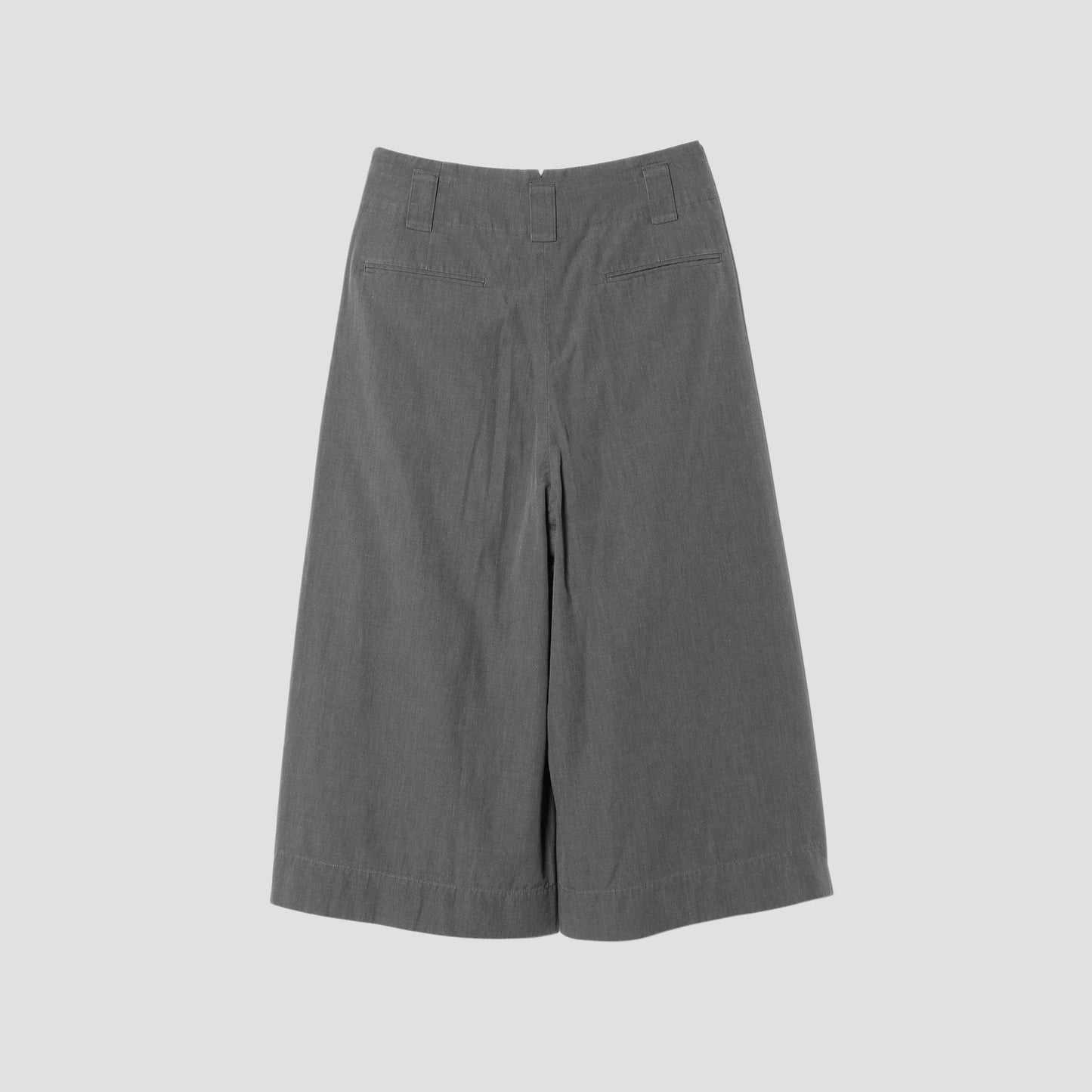 COMPACT COTTON TROUSERS