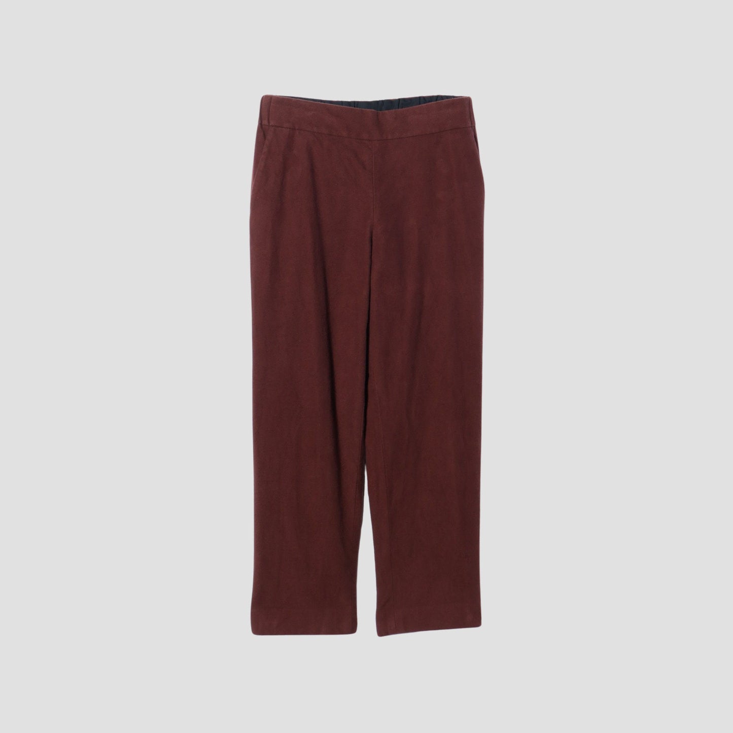 BRUSHED COTTON TWILL TROUSERS