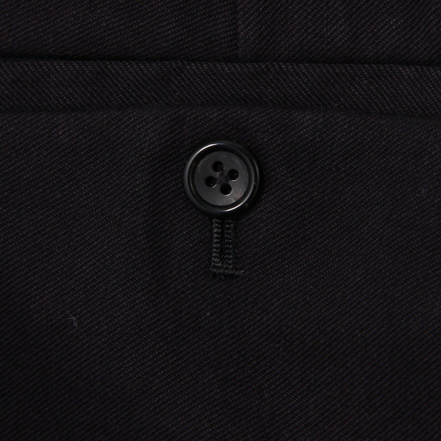 WASHED COTTON TWILL TROUSERS