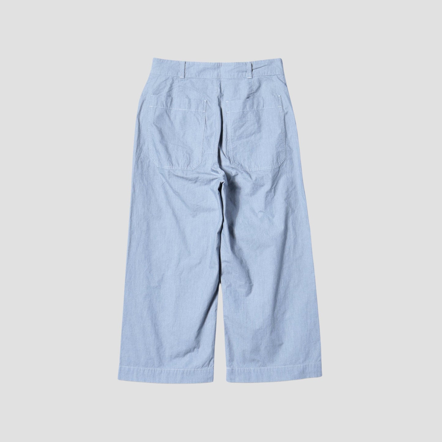 HAIRLINE COTTON TROUSERS