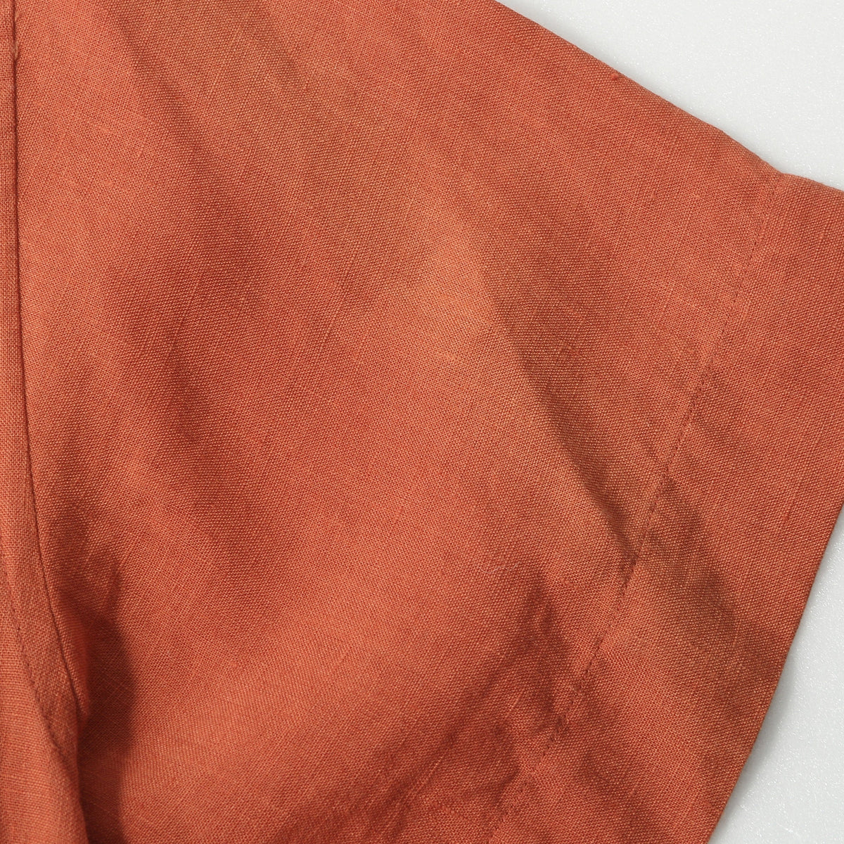 PLAIN WEAVE LINEN SHIRT