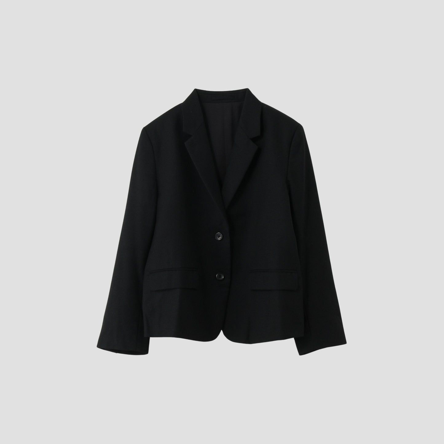 BLACK FLANNEL JACKET