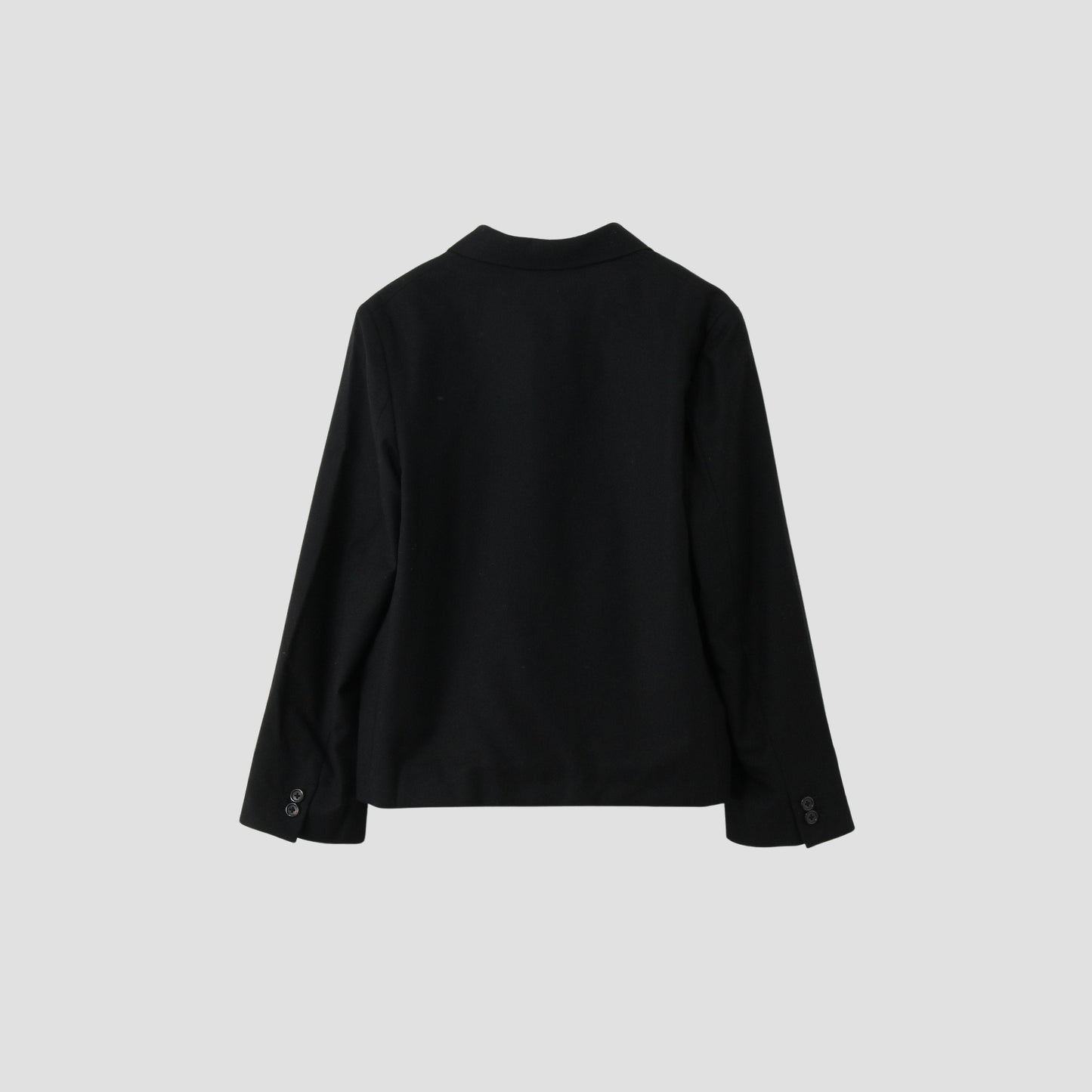 BLACK FLANNEL JACKET