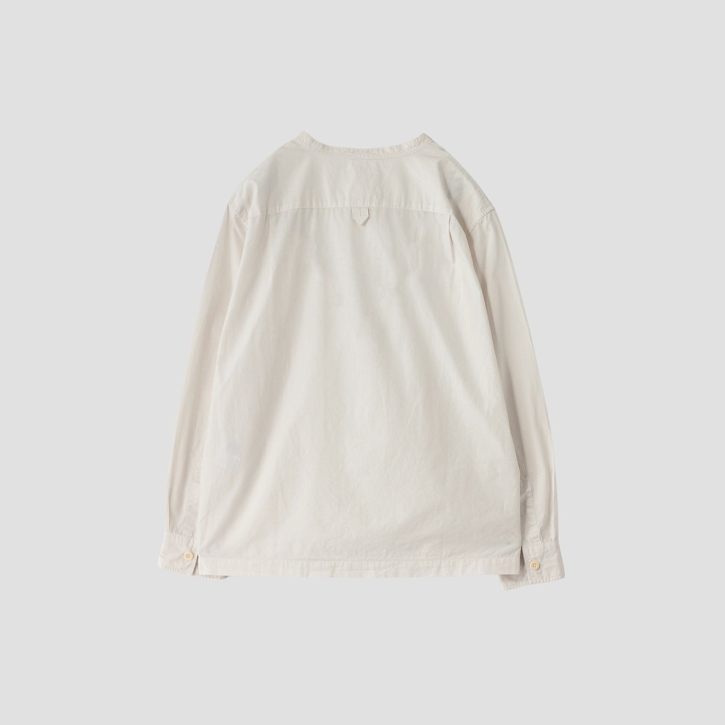 AGO GARMENT DYE  POPLIN SHIRT