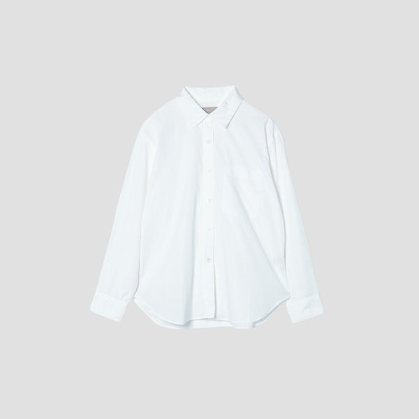 WASHED COTTON POPLIN SHIRT