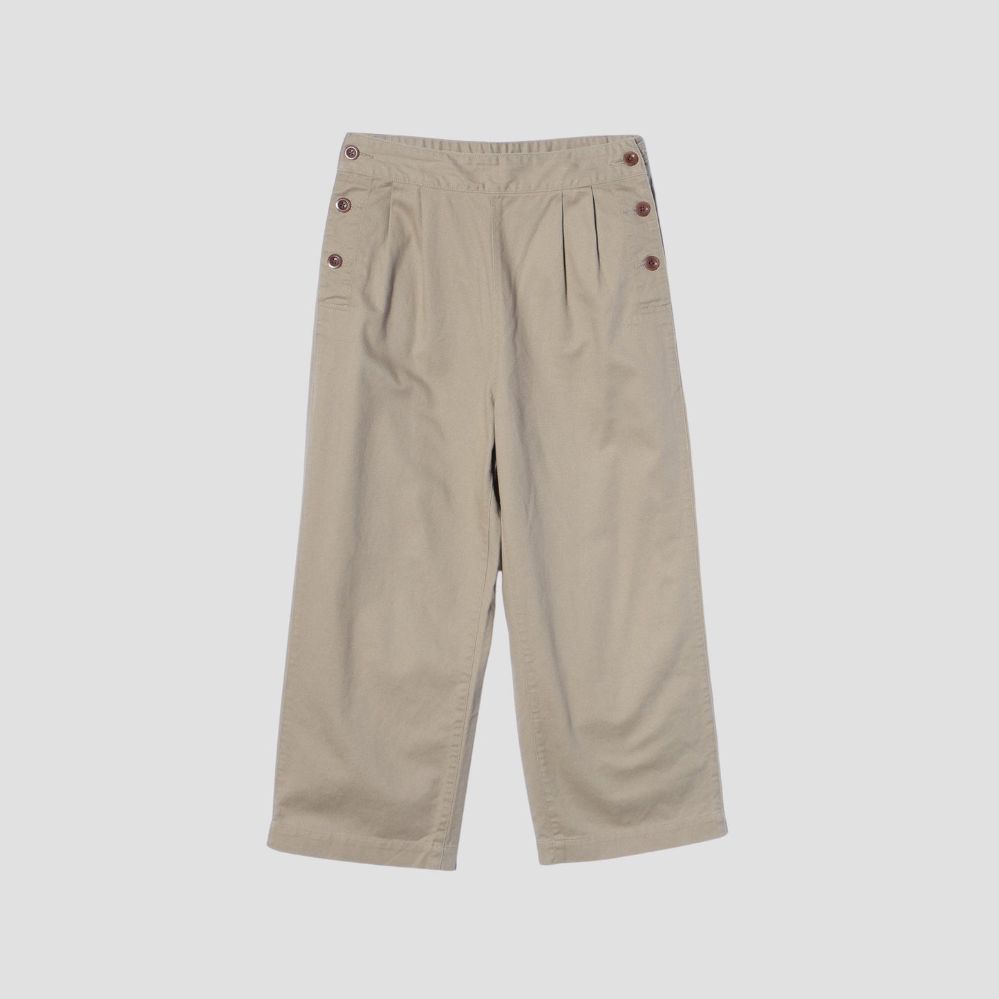 JAPANESE COTTON LINEN DRILL TROUSERS