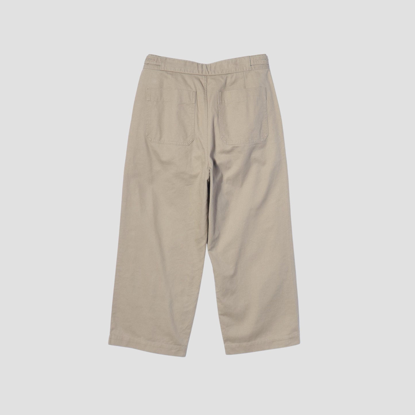 JAPANESE COTTON LINEN DRILL TROUSERS
