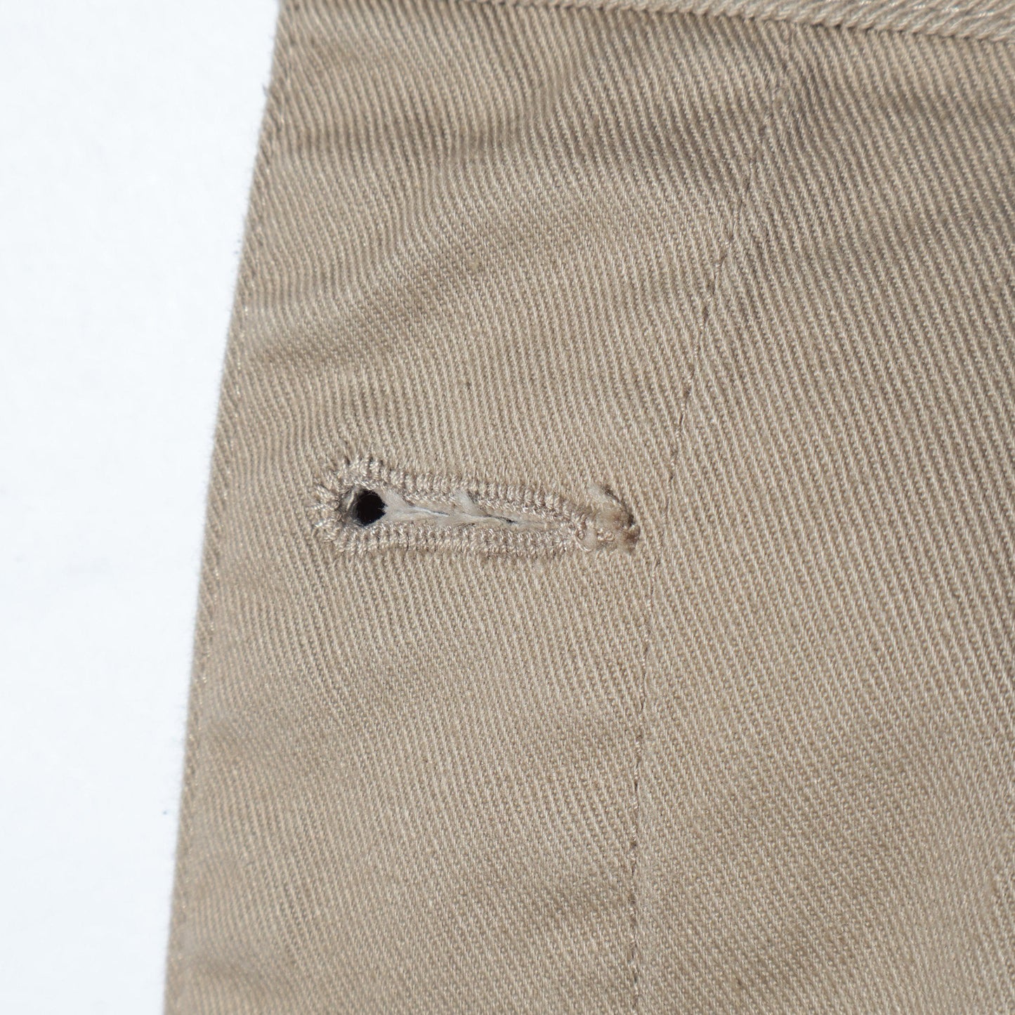 JAPANESE COTTON LINEN DRILL TROUSERS