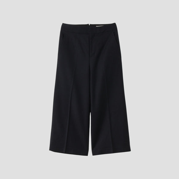 FINE WOOL FLANNEL TROUSERS