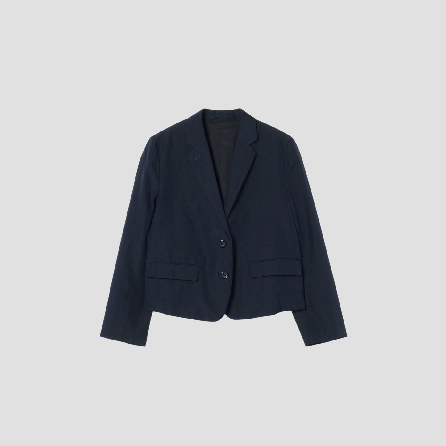 WOOL LINEN POPLIN JACKET
