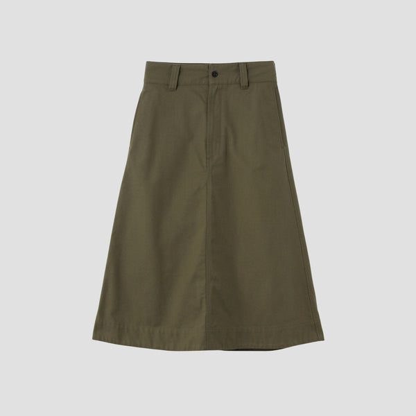 WORKWEAR COTTON TWILL SKIRT