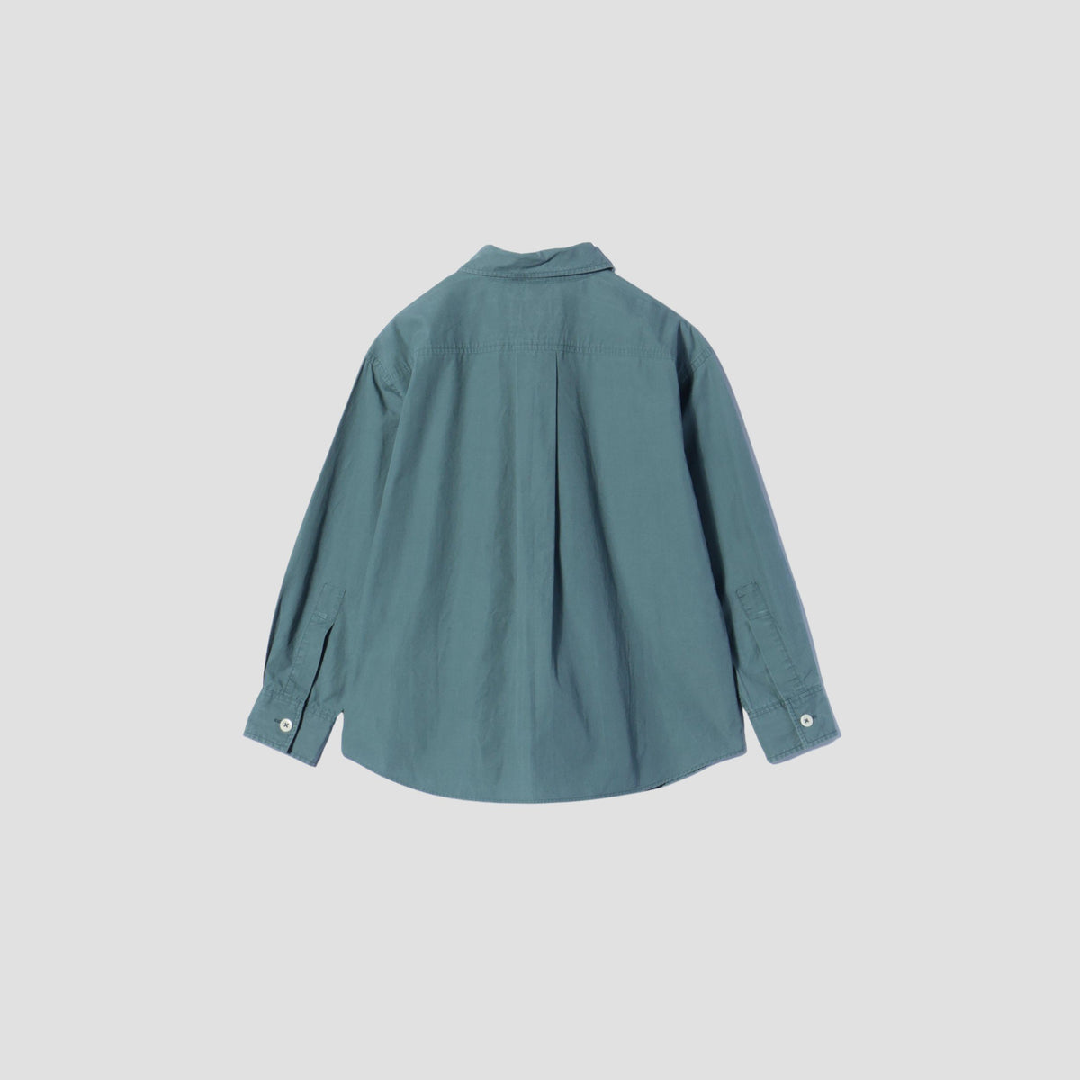 WASHED COTTON POPLIN SHIRT