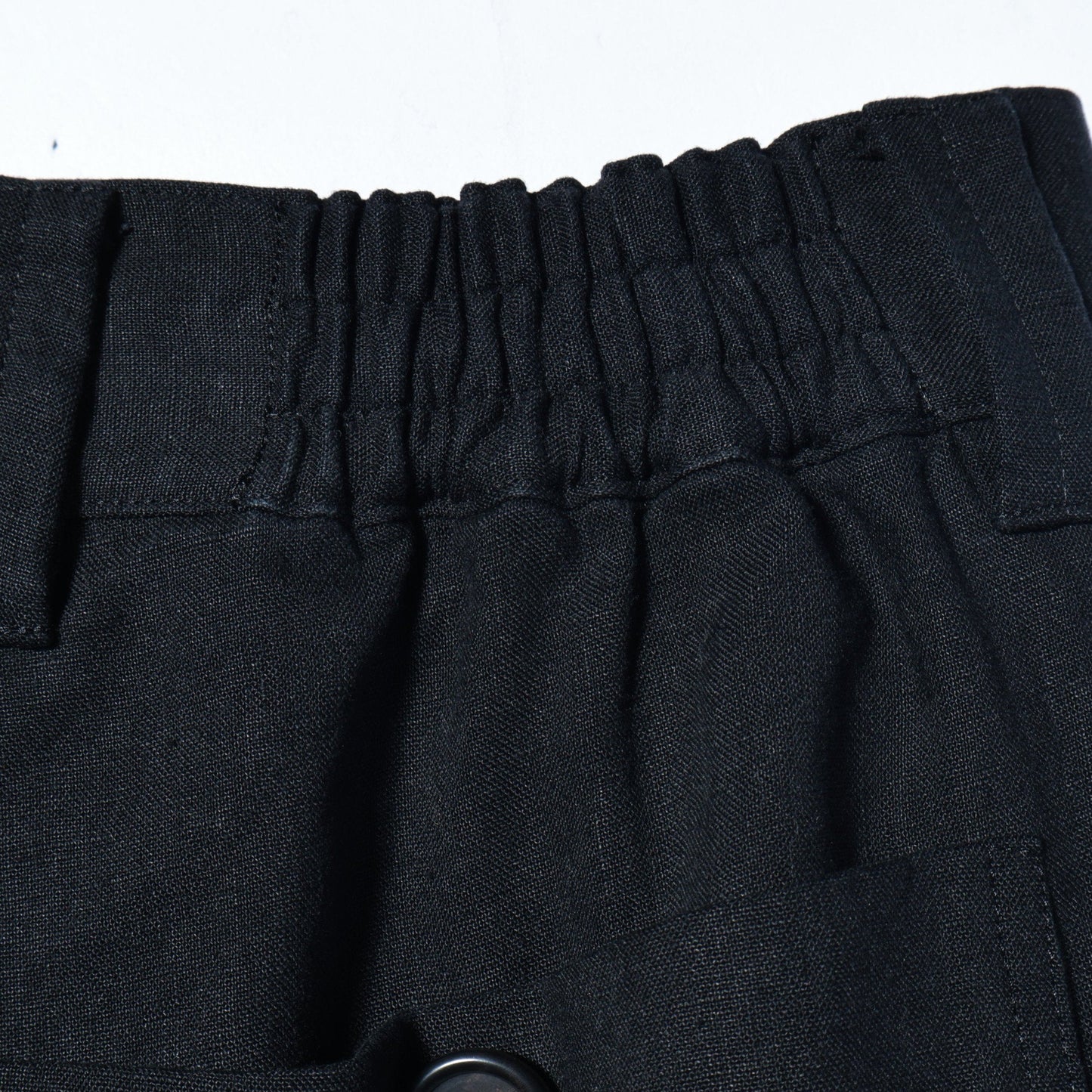 FINE COMPACT LINEN TROUSERS